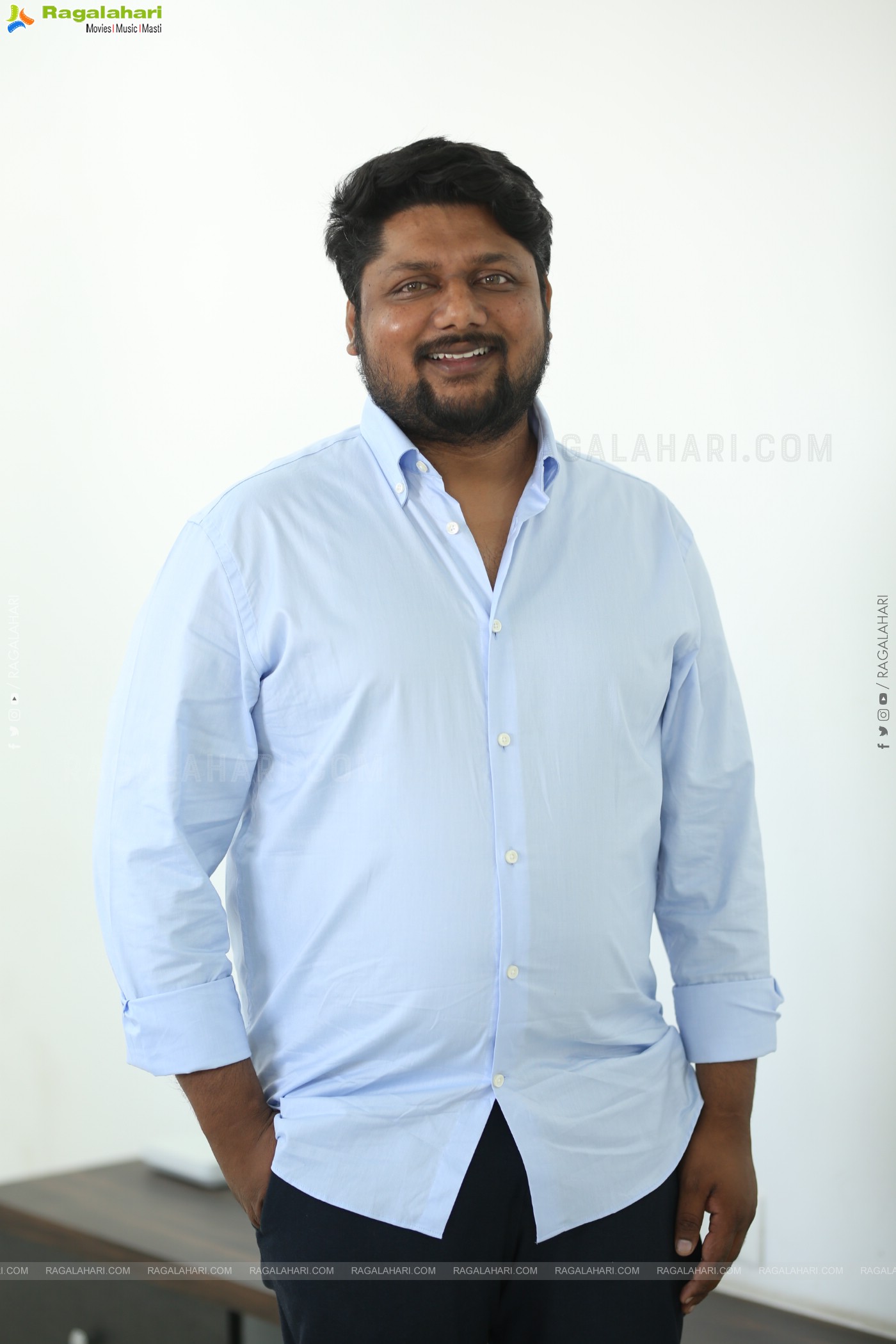 Producer Sai Krishna at Raju Weds Rambai Interview, HD Gallery