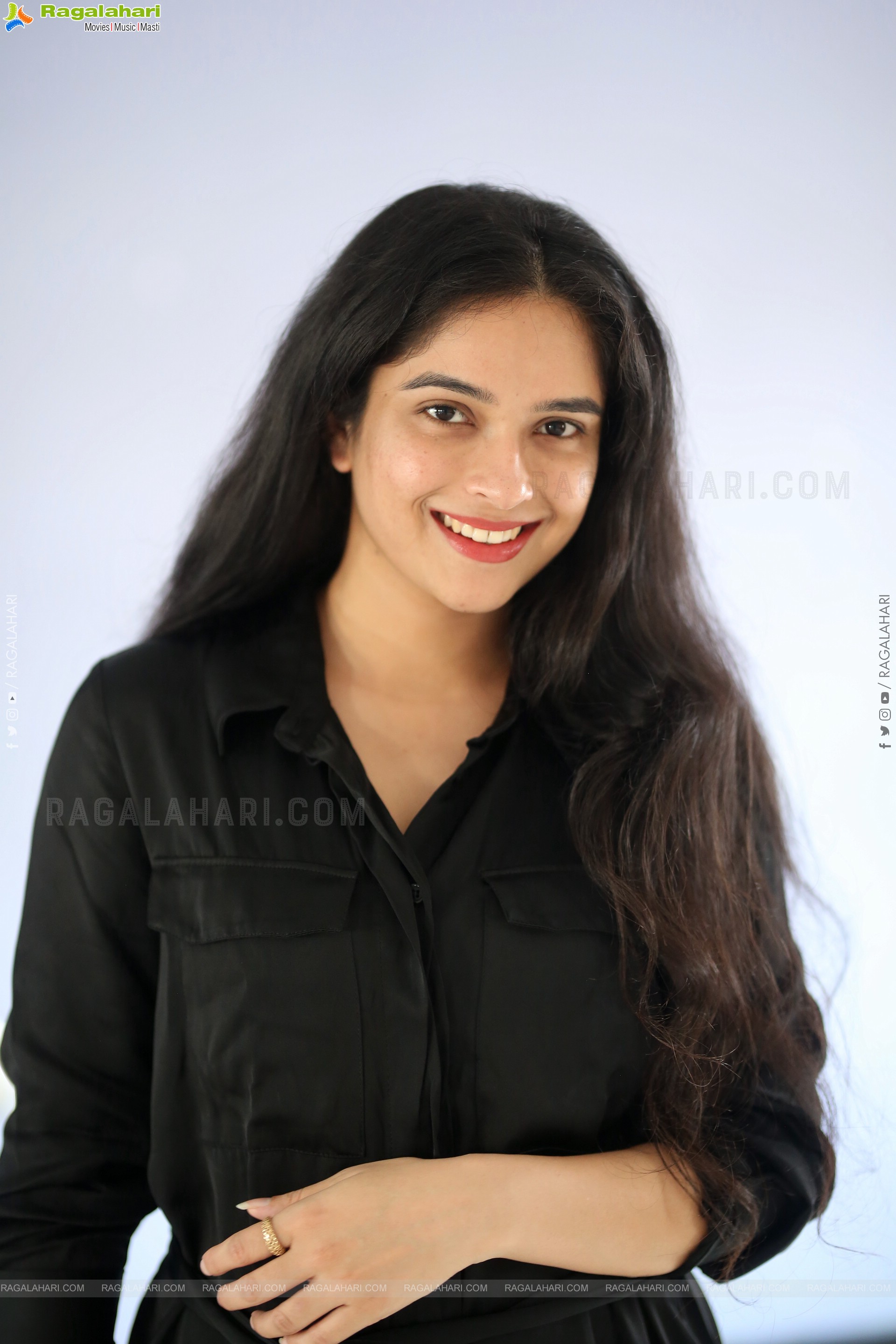 Sanchi Kashyap stills in Black Dress, HD Gallery