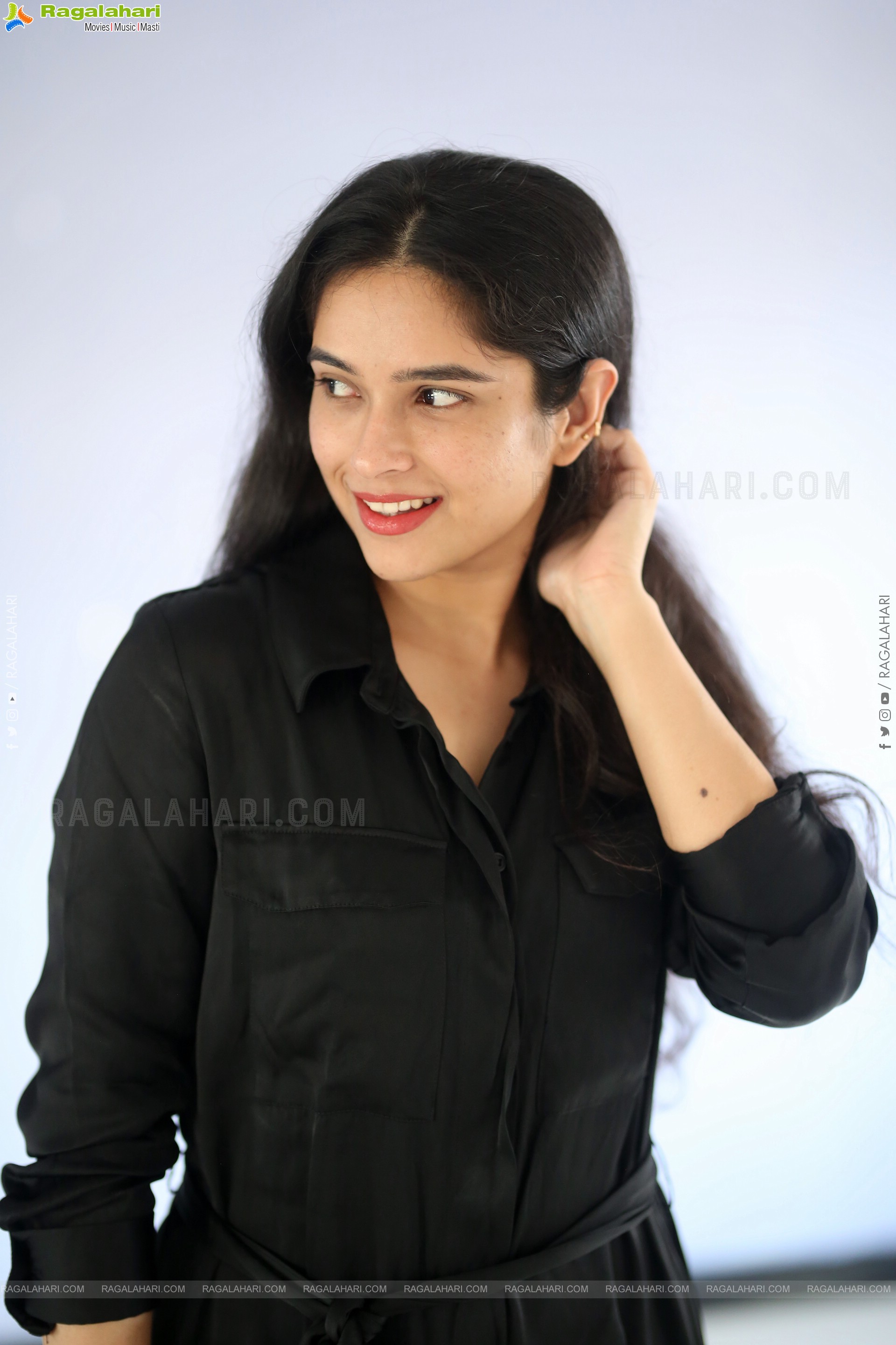 Sanchi Kashyap stills in Black Dress, HD Gallery