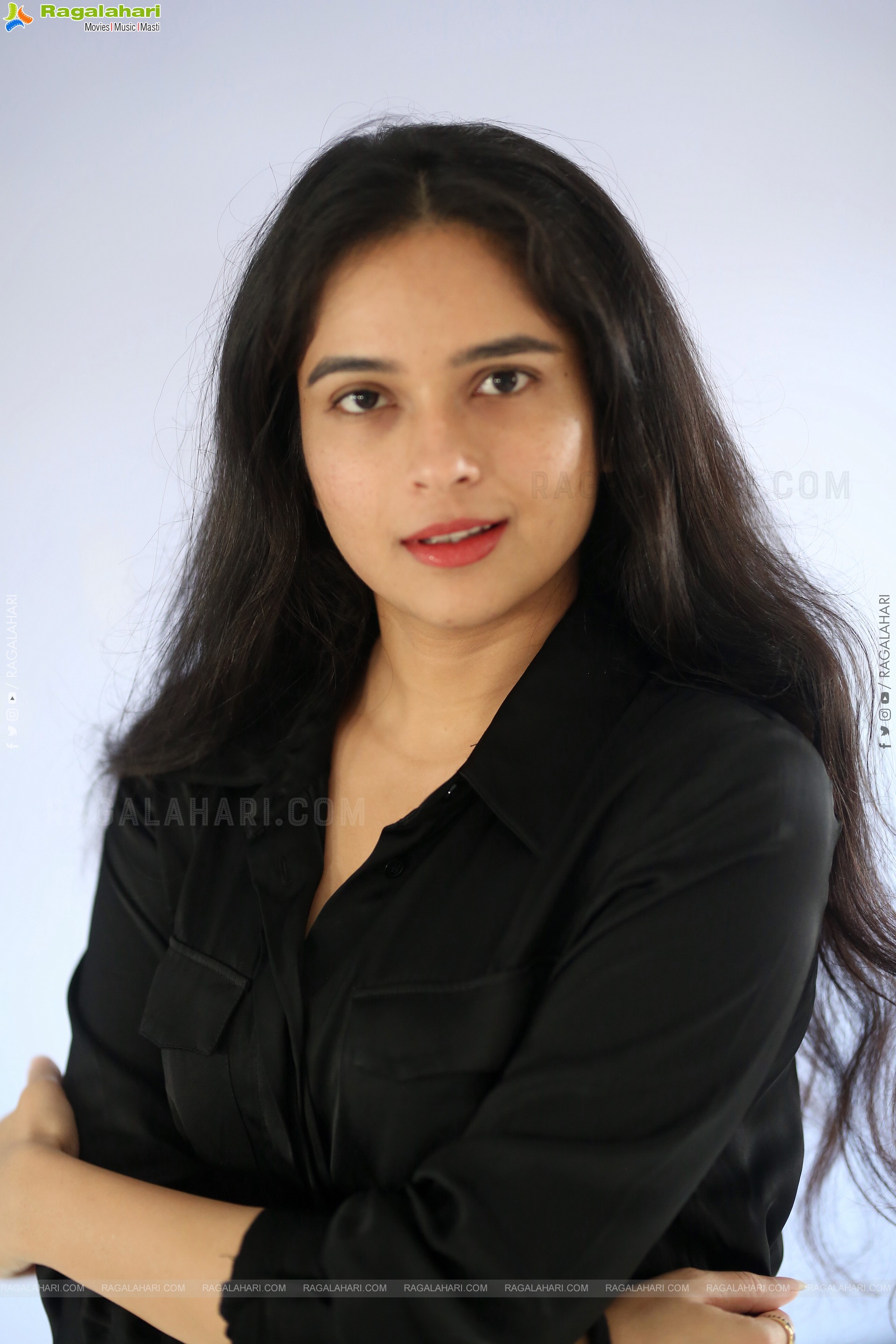 Sanchi Kashyap stills in Black Dress, HD Gallery