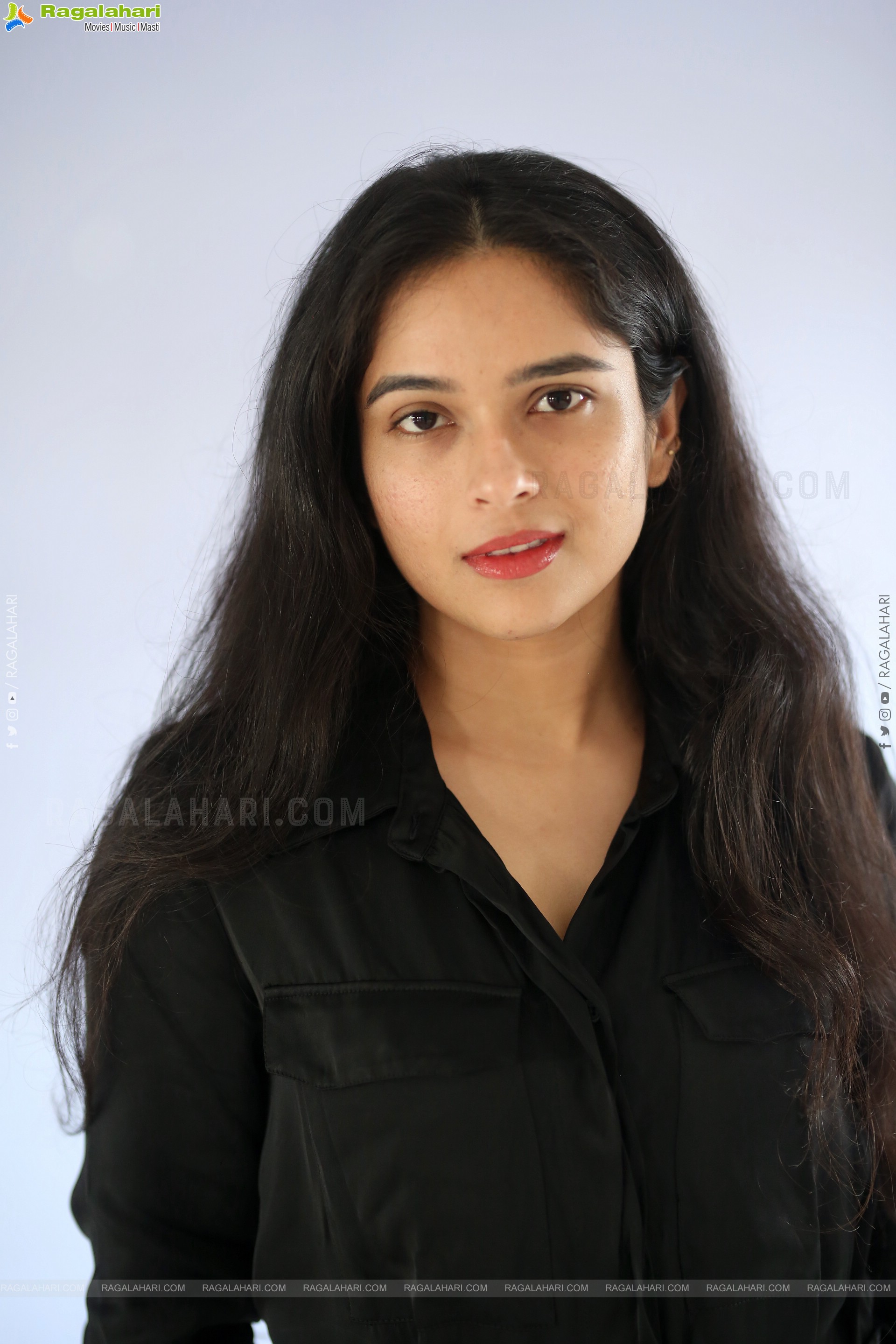 Sanchi Kashyap stills in Black Dress, HD Gallery