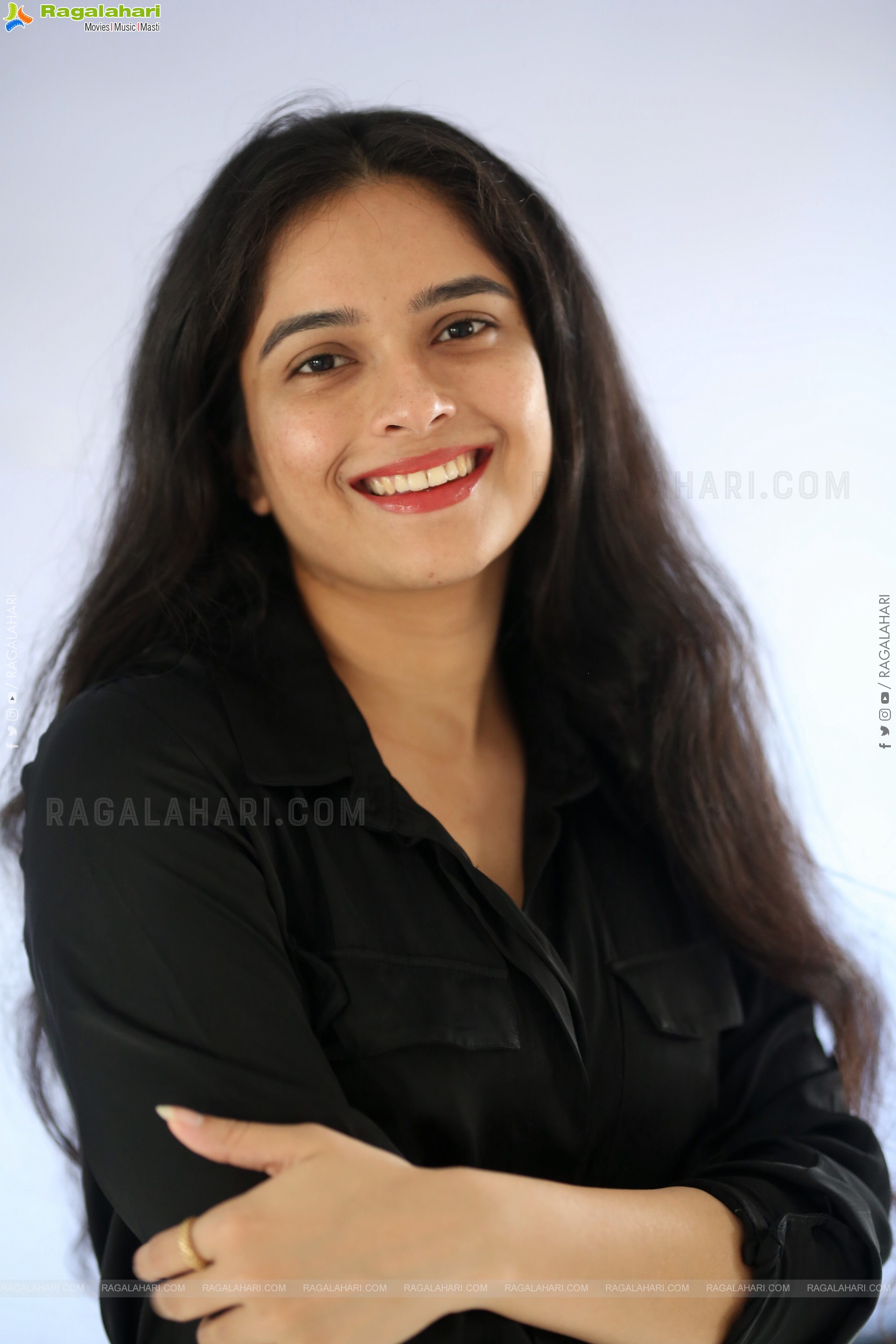 Sanchi Kashyap stills in Black Dress, HD Gallery