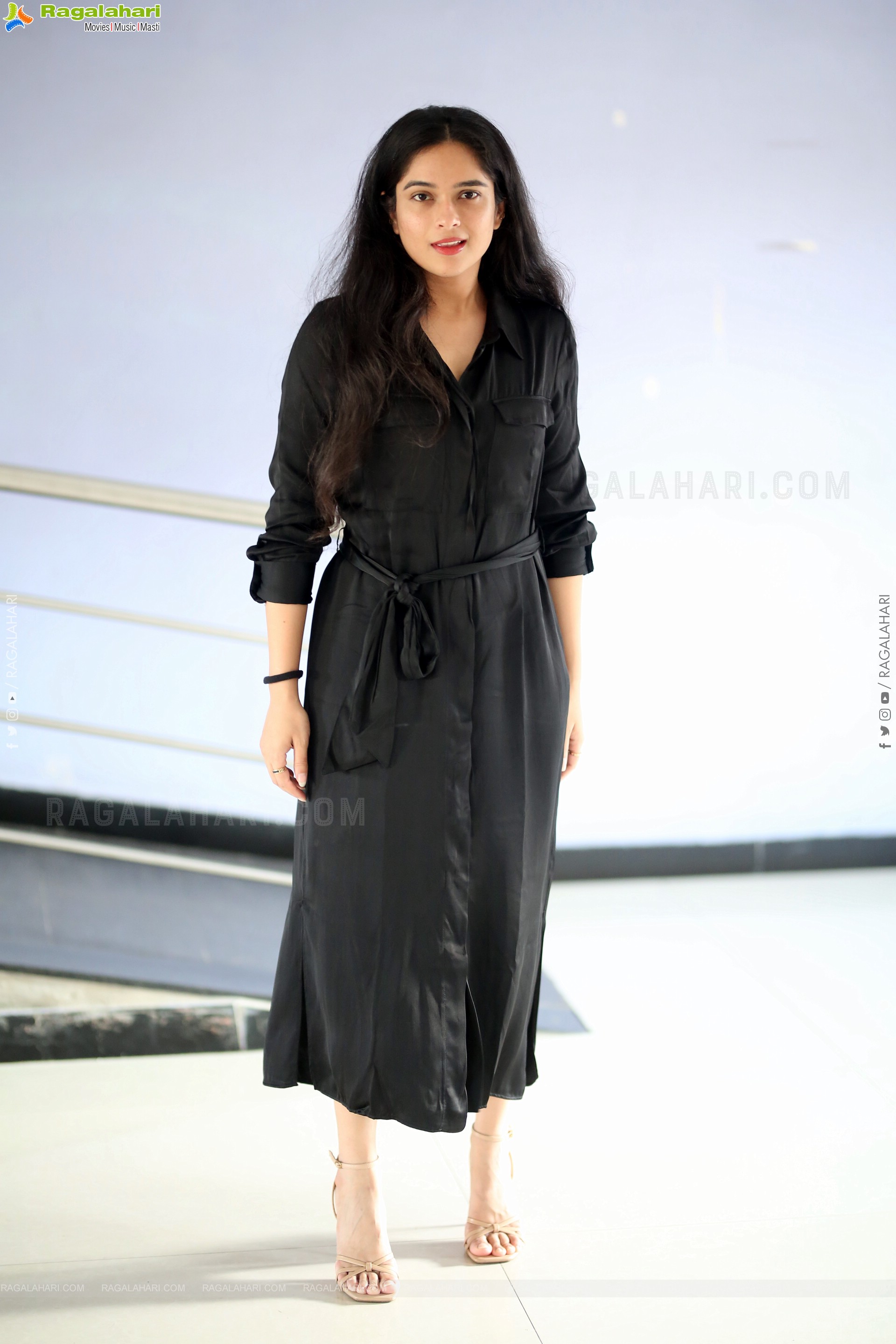 Sanchi Kashyap stills in Black Dress, HD Gallery