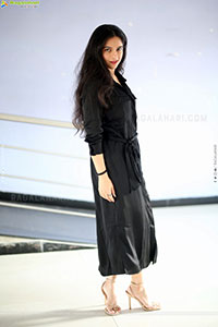 Sanchi Kashyap stills in Black Dress, HD Gallery