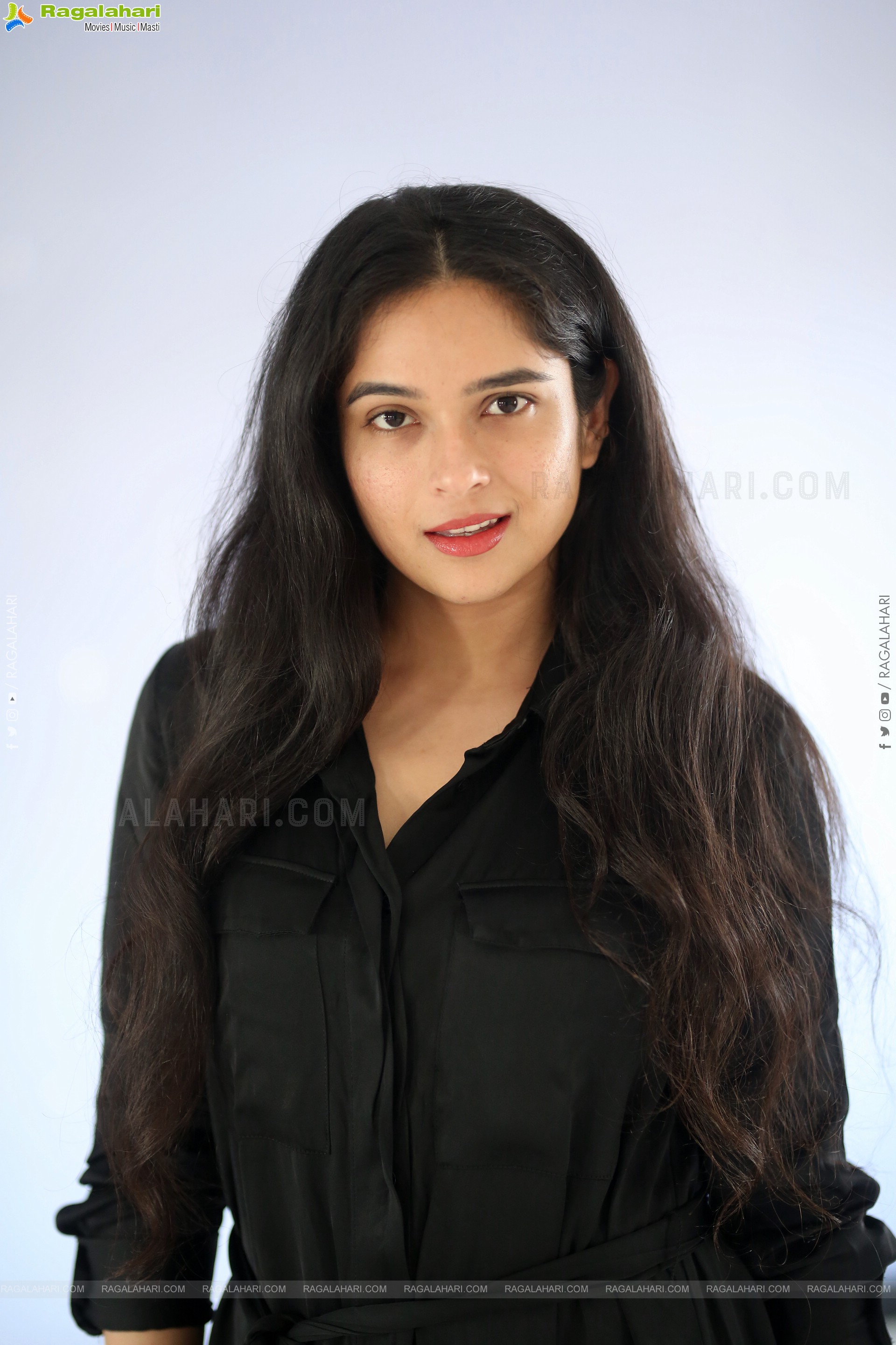 Sanchi Kashyap stills in Black Dress, HD Gallery