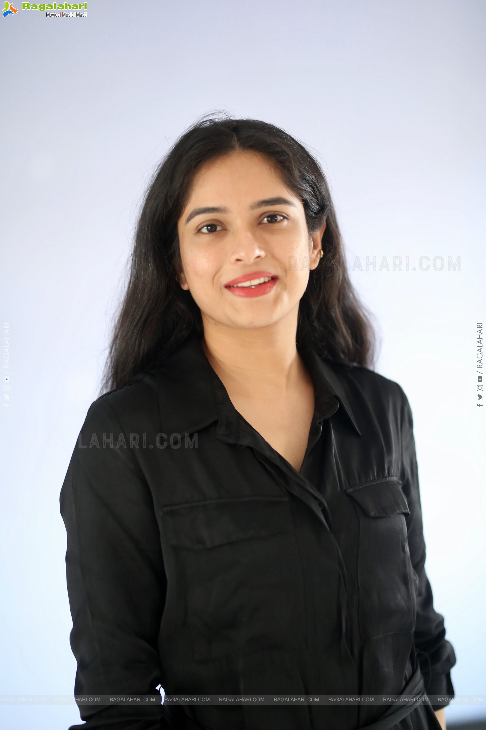 Sanchi Kashyap stills in Black Dress, HD Gallery