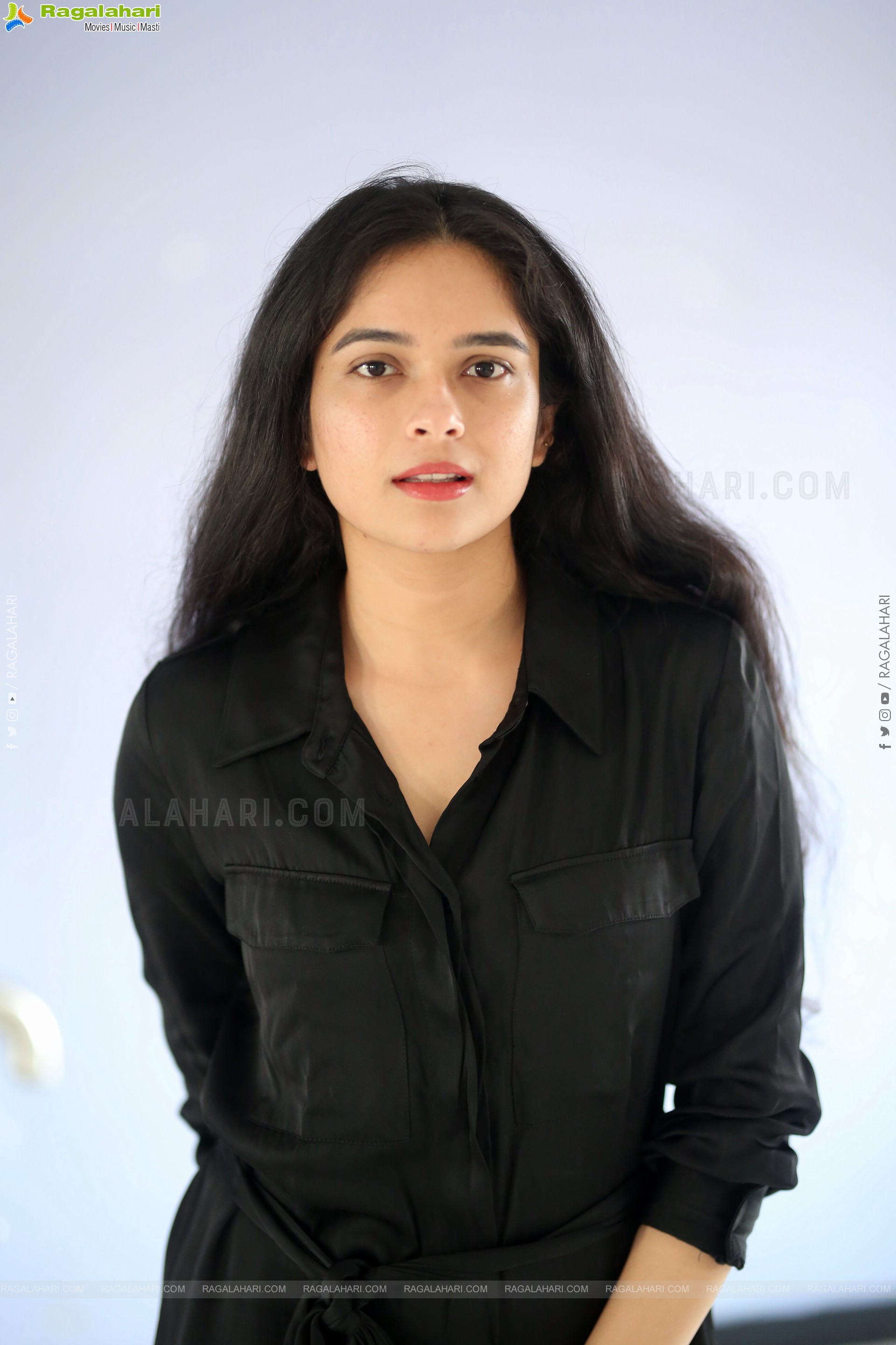 Sanchi Kashyap stills in Black Dress, HD Gallery