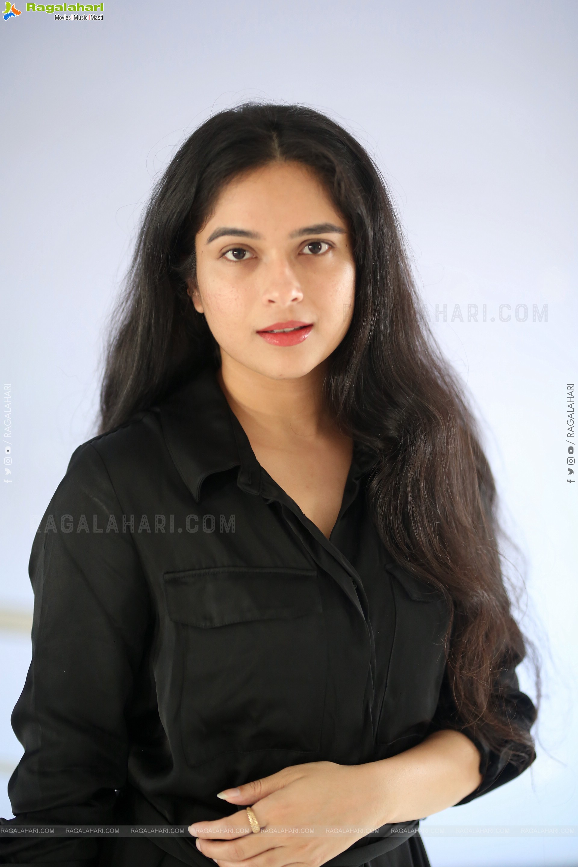 Sanchi Kashyap stills in Black Dress, HD Gallery