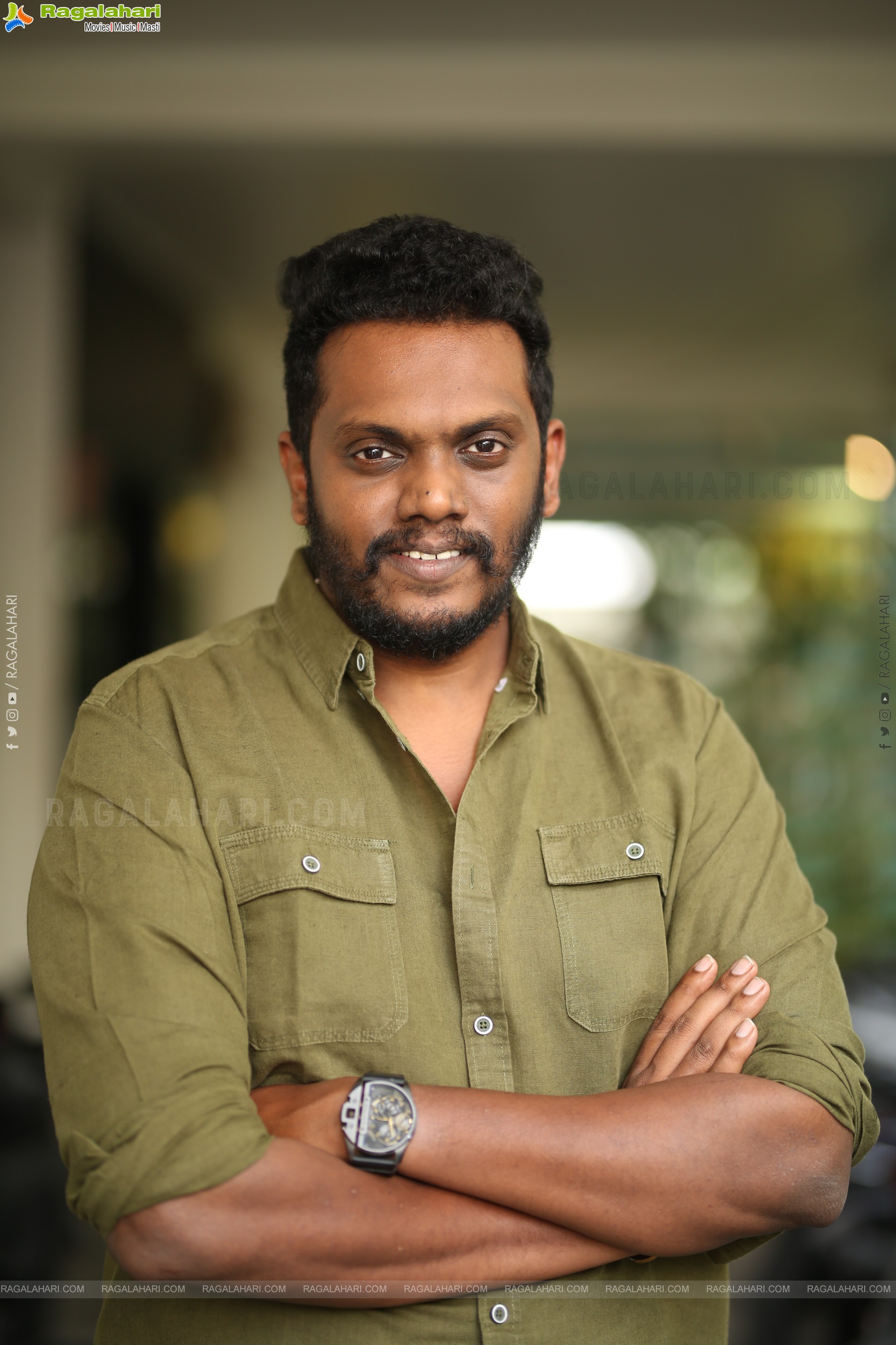 Director Sandeep Raj at Mowgli Movie Interview, HD Gallery