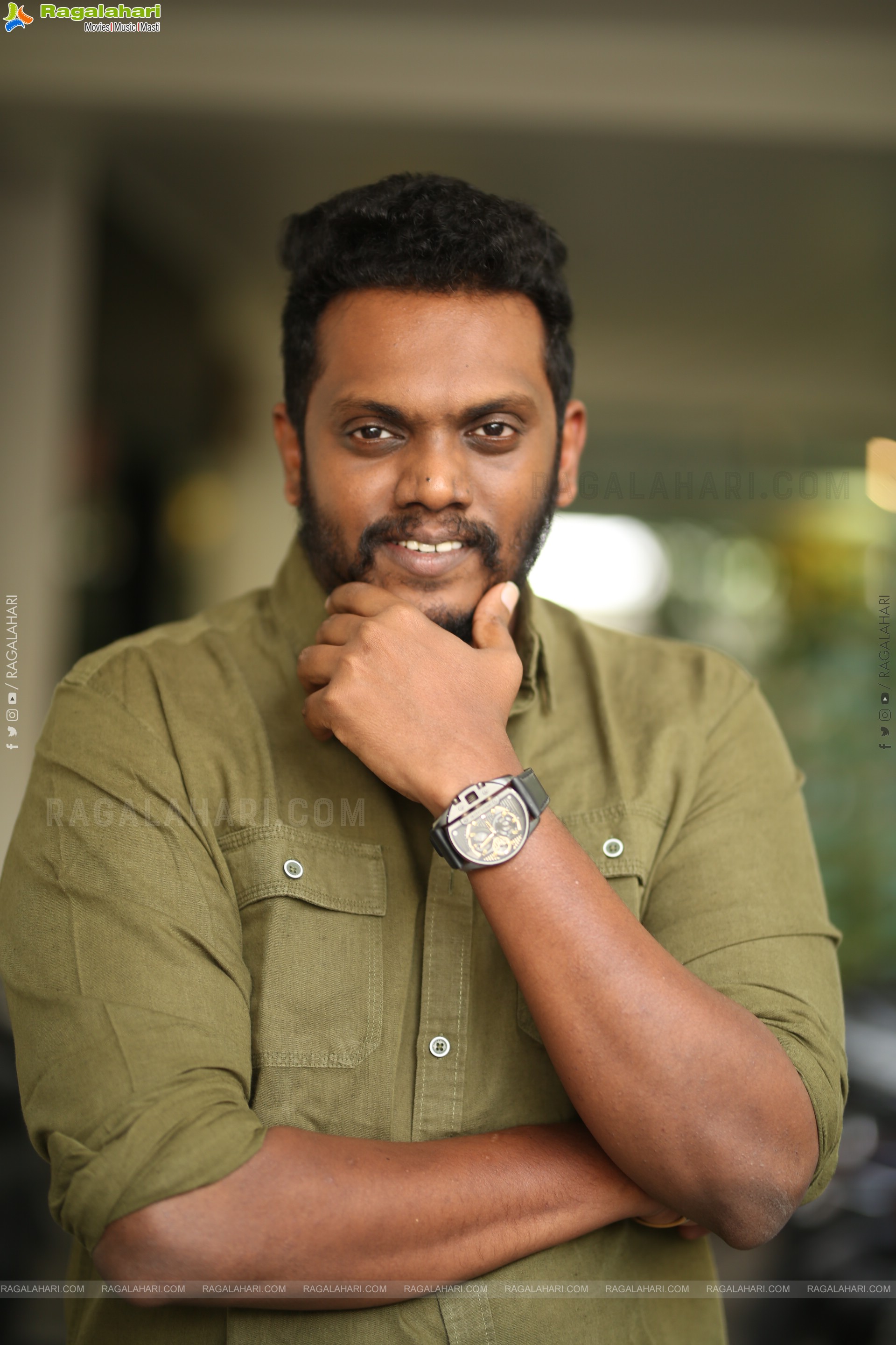 Director Sandeep Raj at Mowgli Movie Interview, HD Gallery