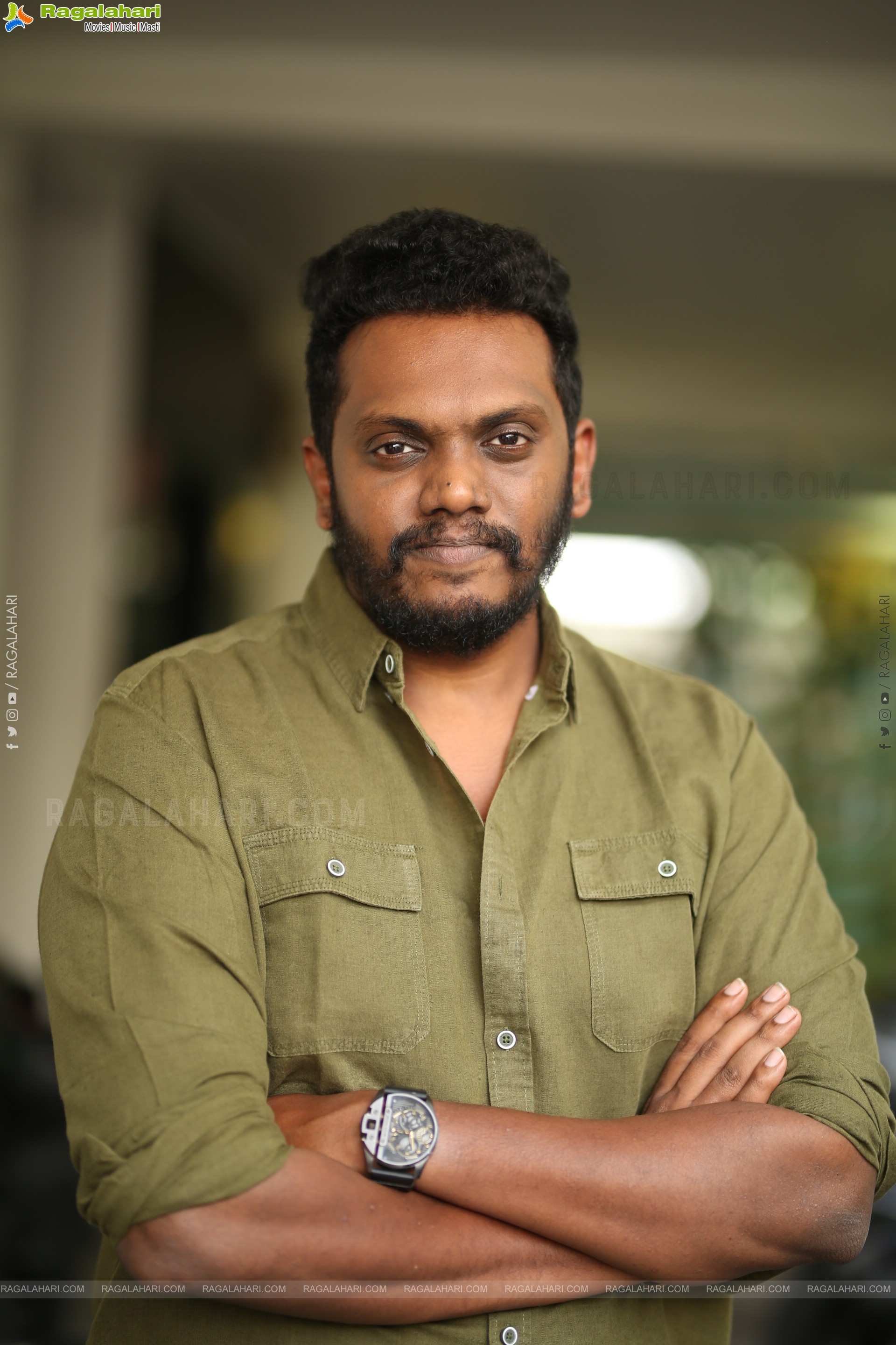 Director Sandeep Raj at Mowgli Movie Interview, HD Gallery