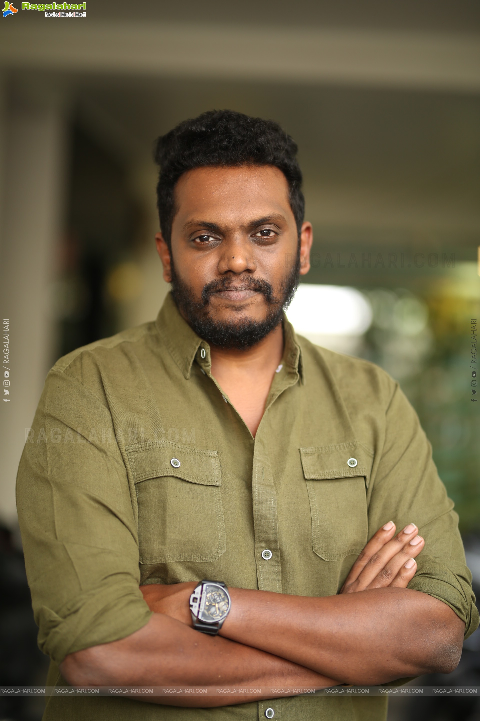 Director Sandeep Raj at Mowgli Movie Interview, HD Gallery