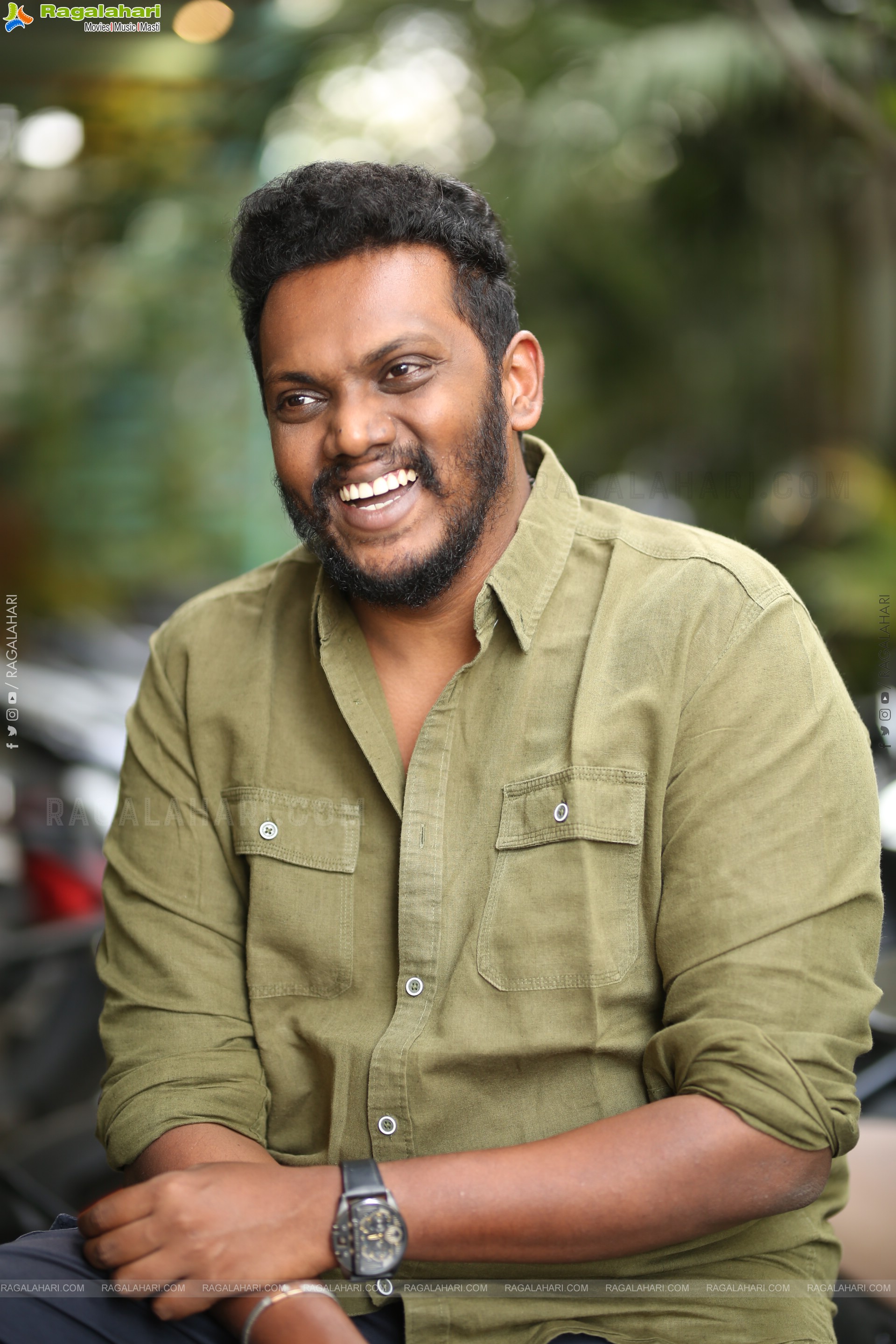 Director Sandeep Raj at Mowgli Movie Interview, HD Gallery