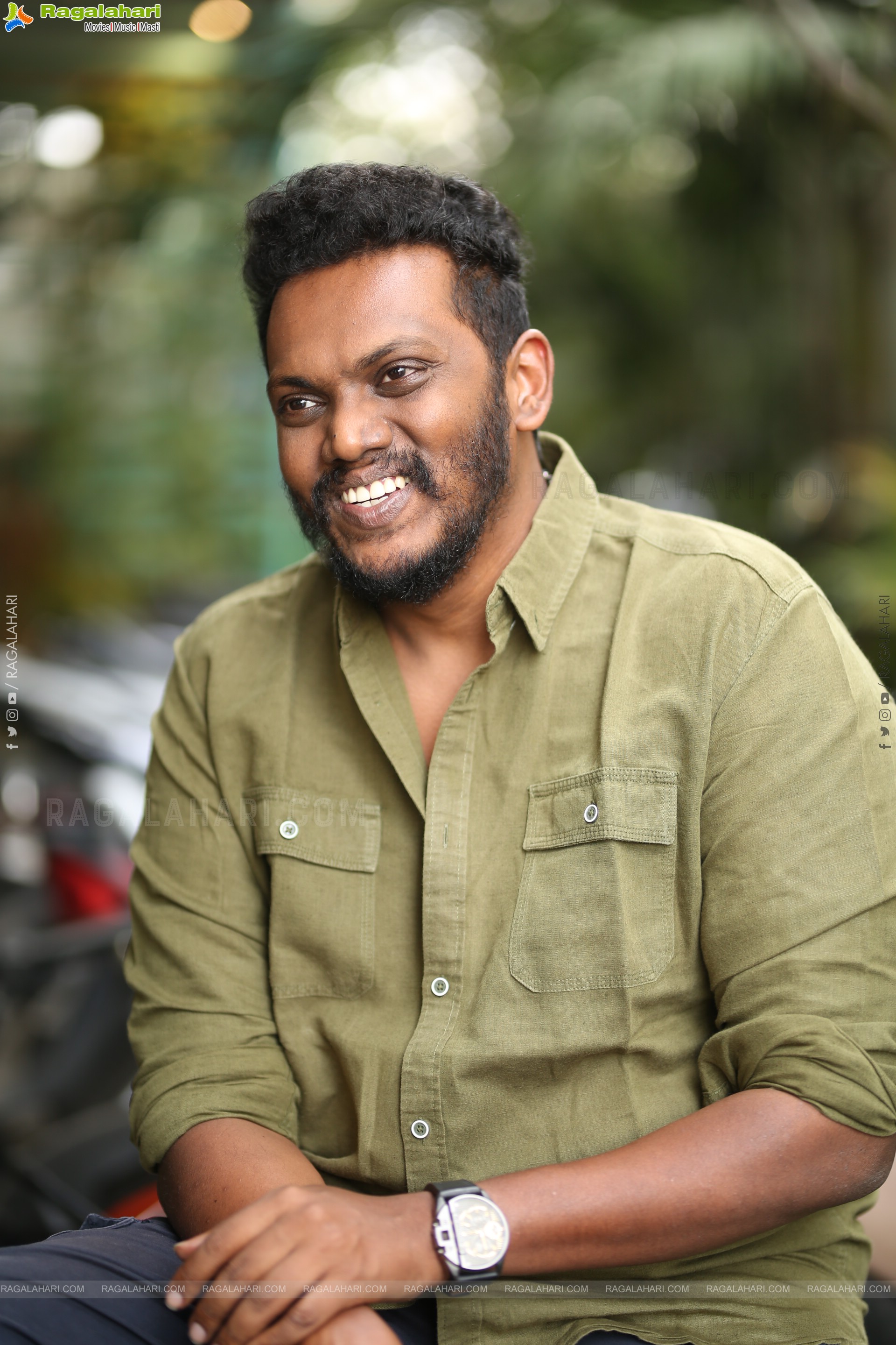 Director Sandeep Raj at Mowgli Movie Interview, HD Gallery