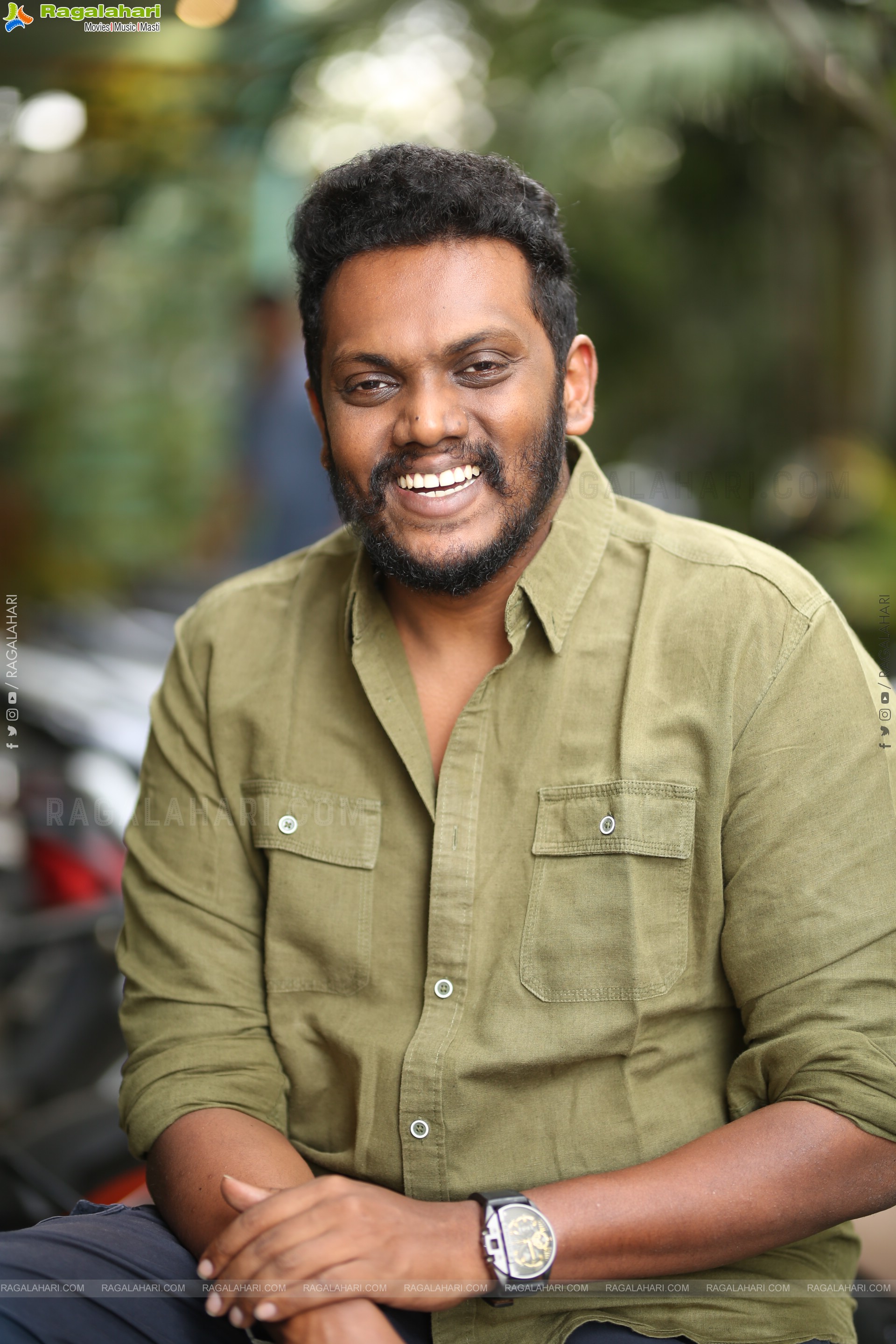 Director Sandeep Raj at Mowgli Movie Interview, HD Gallery