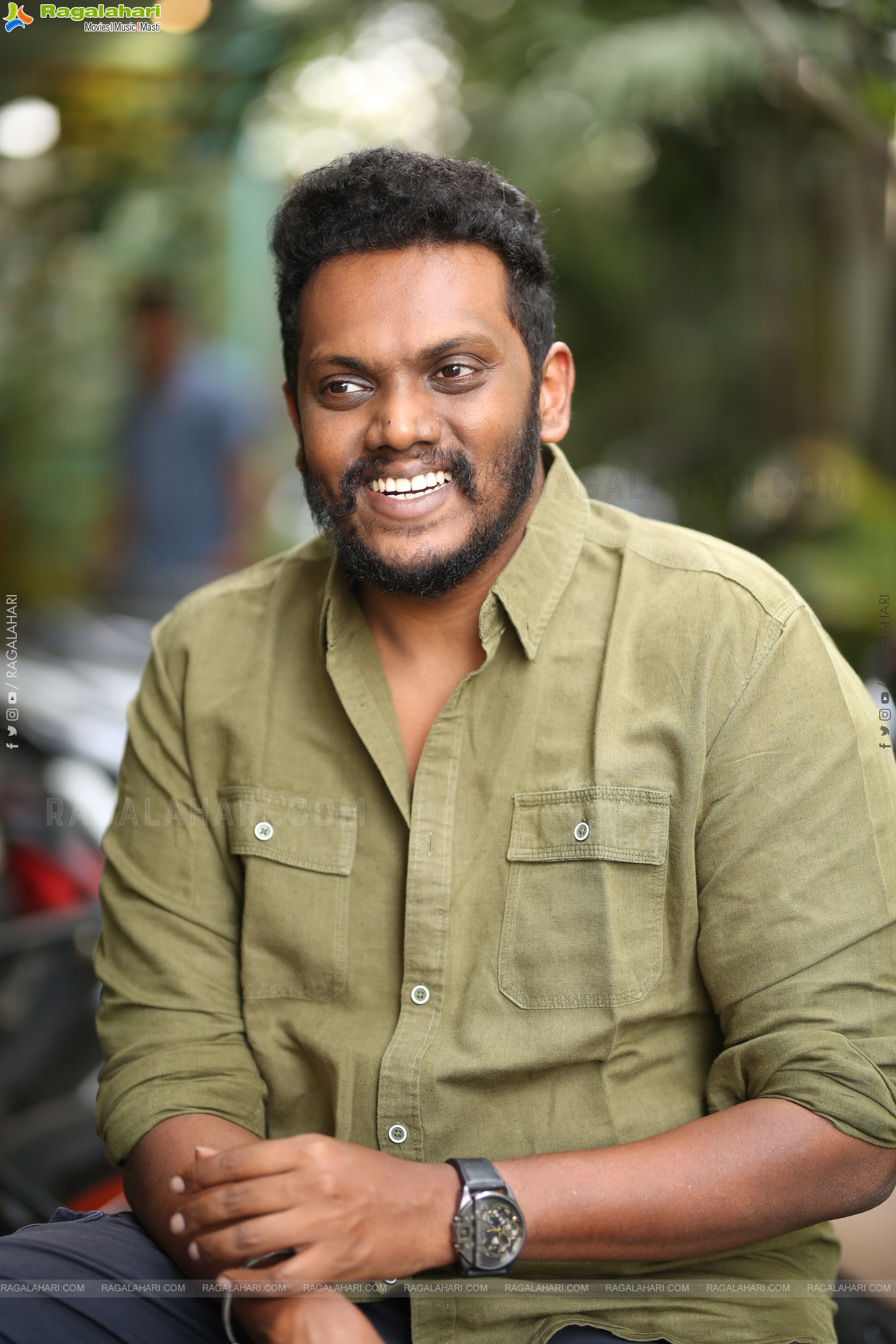 Director Sandeep Raj at Mowgli Movie Interview, HD Gallery