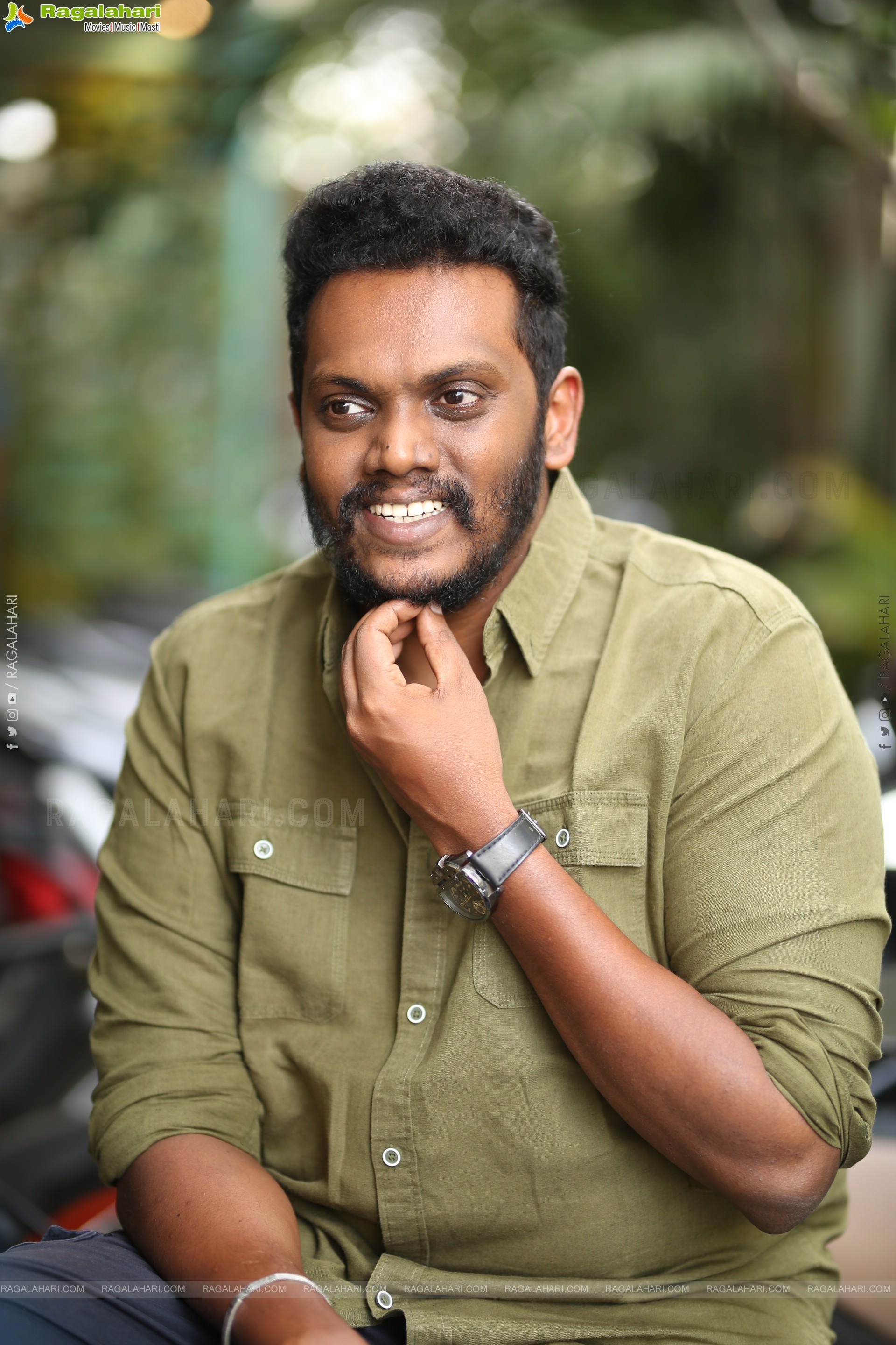 Director Sandeep Raj at Mowgli Movie Interview, HD Gallery