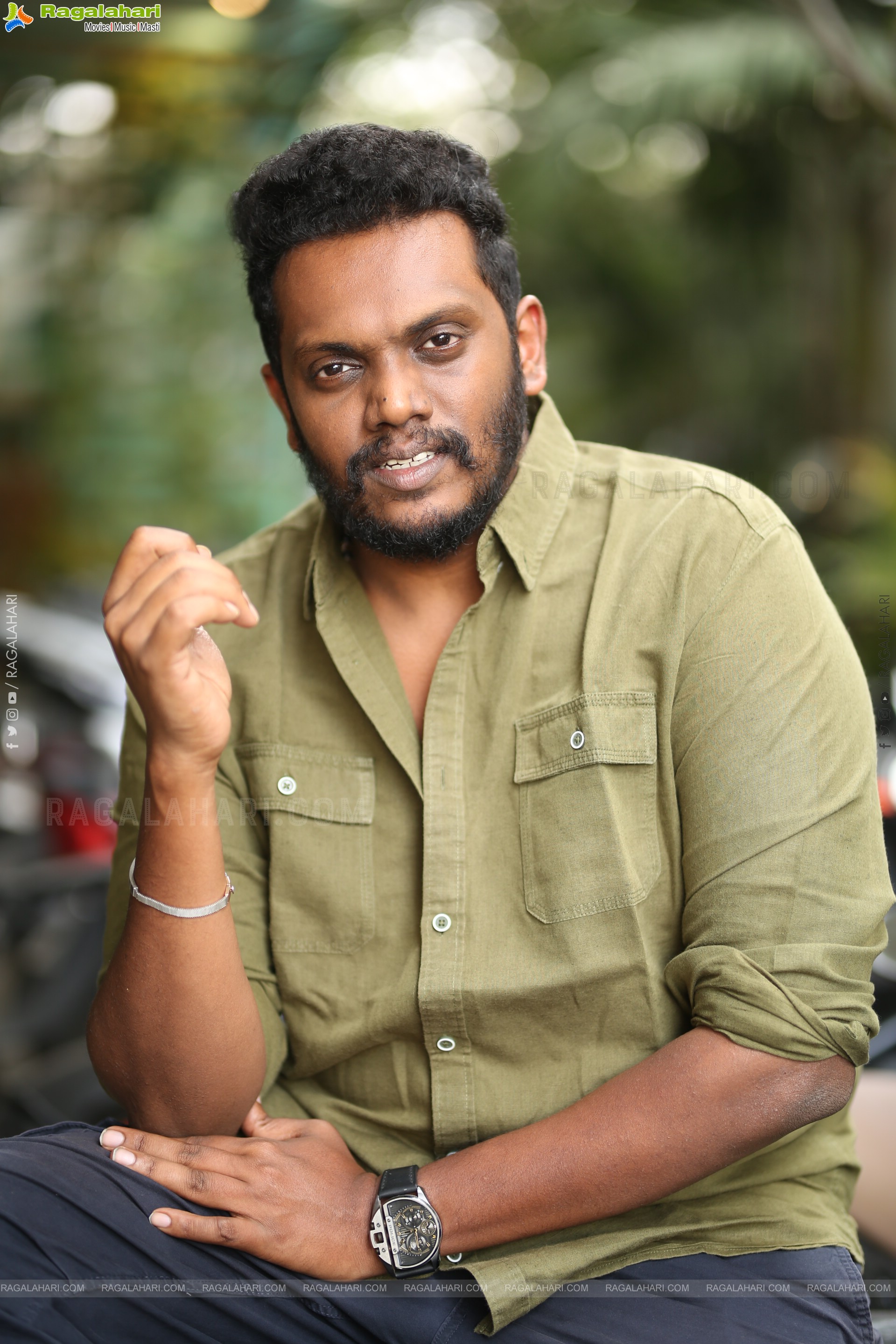 Director Sandeep Raj at Mowgli Movie Interview, HD Gallery