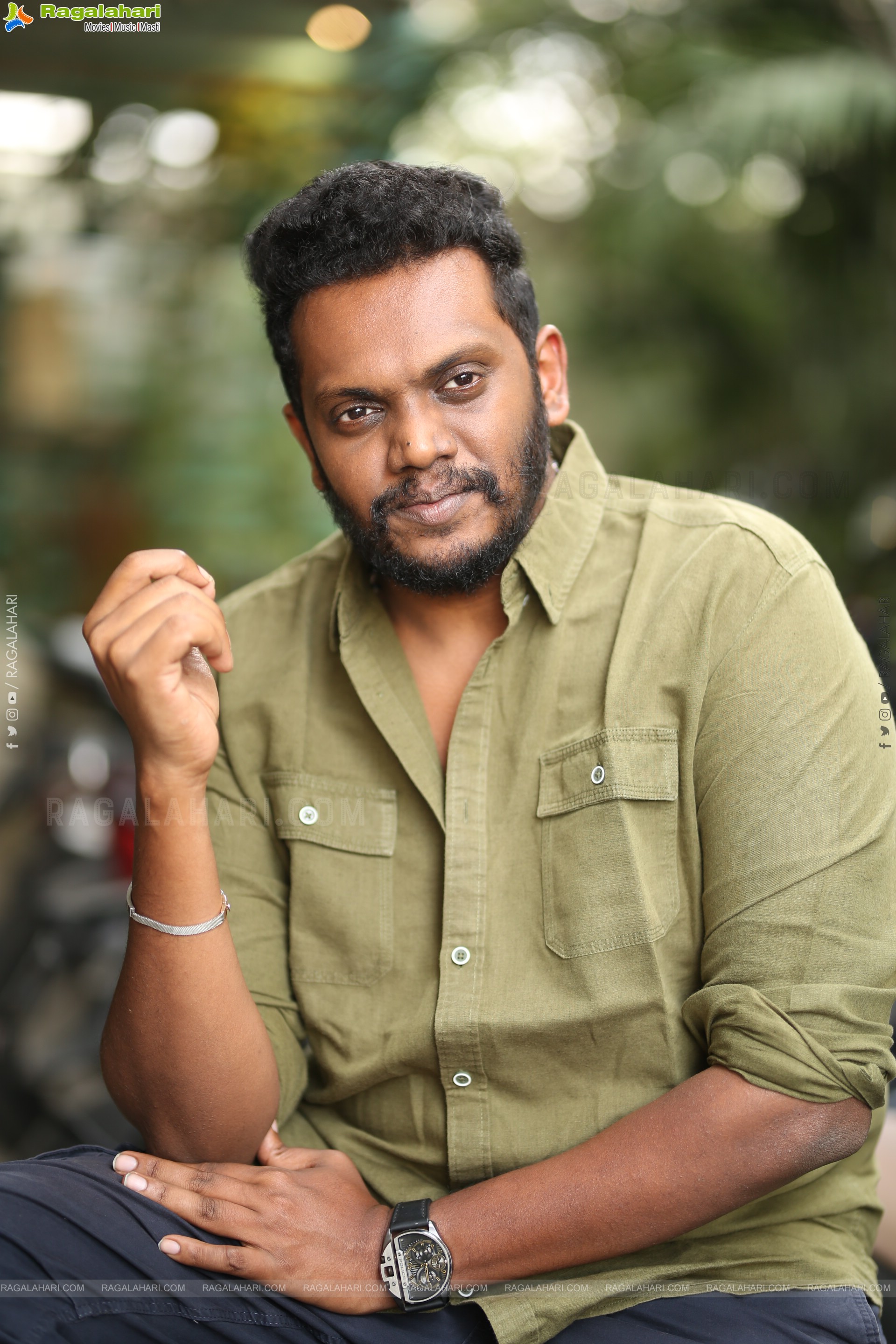 Director Sandeep Raj at Mowgli Movie Interview, HD Gallery