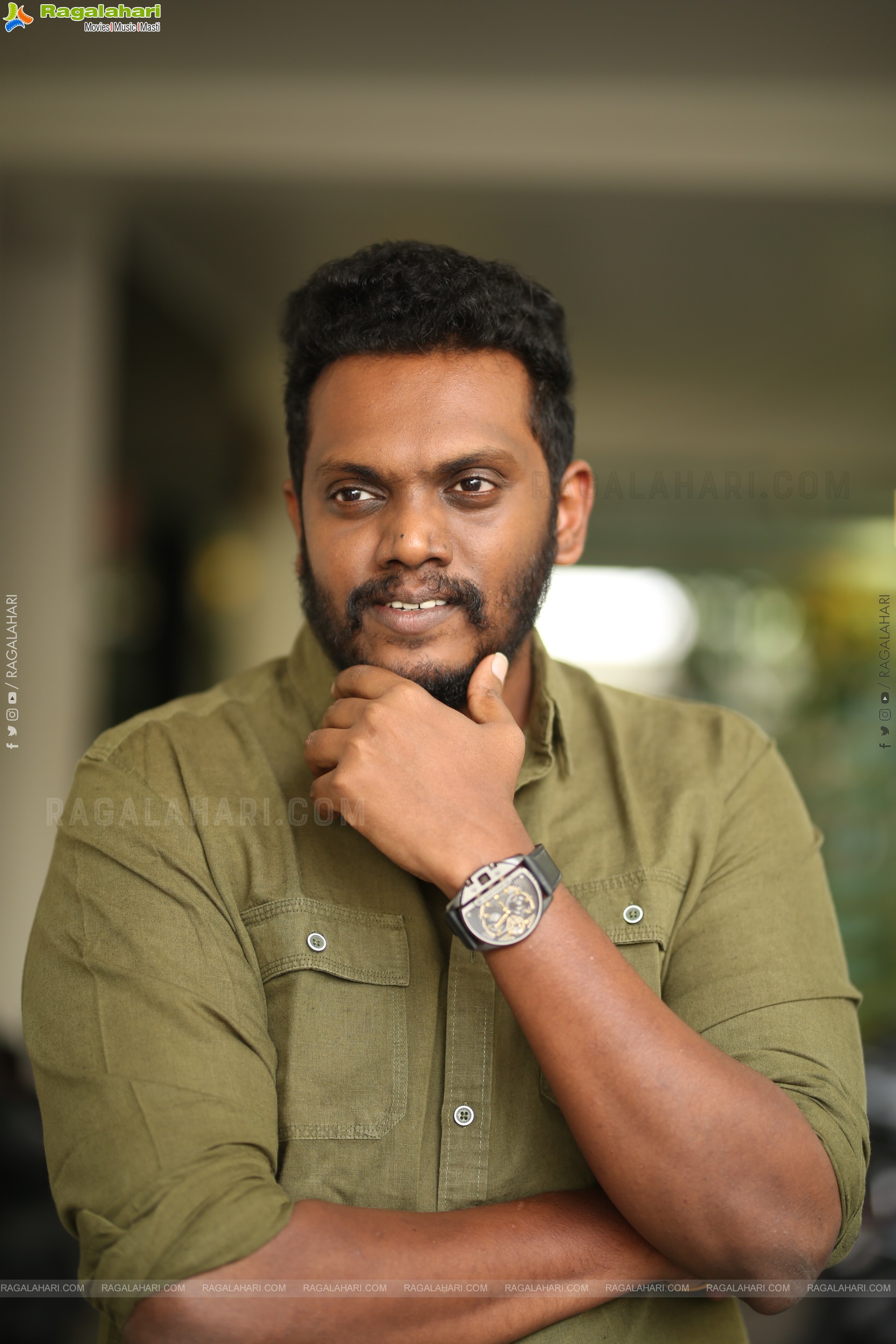 Director Sandeep Raj at Mowgli Movie Interview, HD Gallery