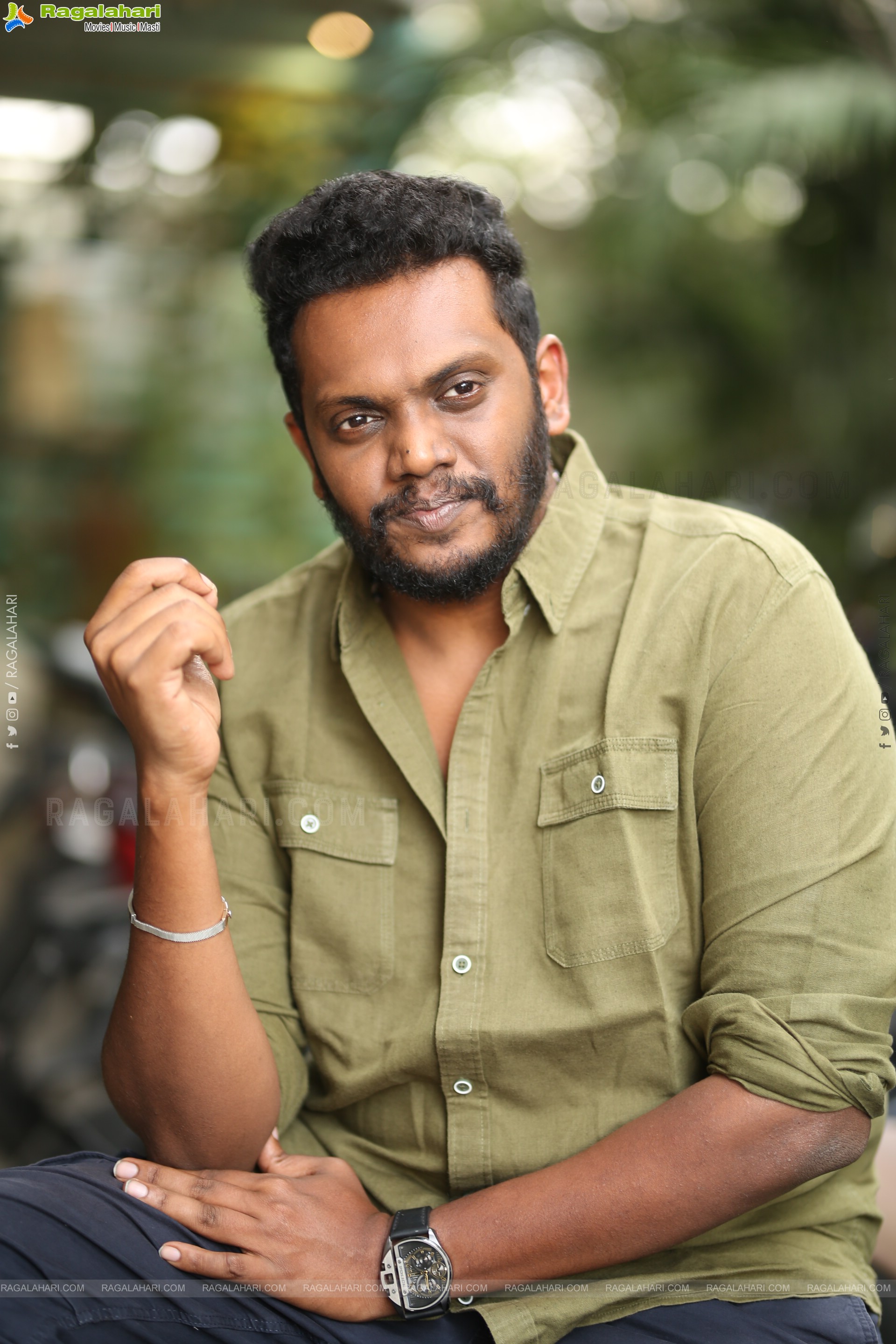 Director Sandeep Raj at Mowgli Movie Interview, HD Gallery