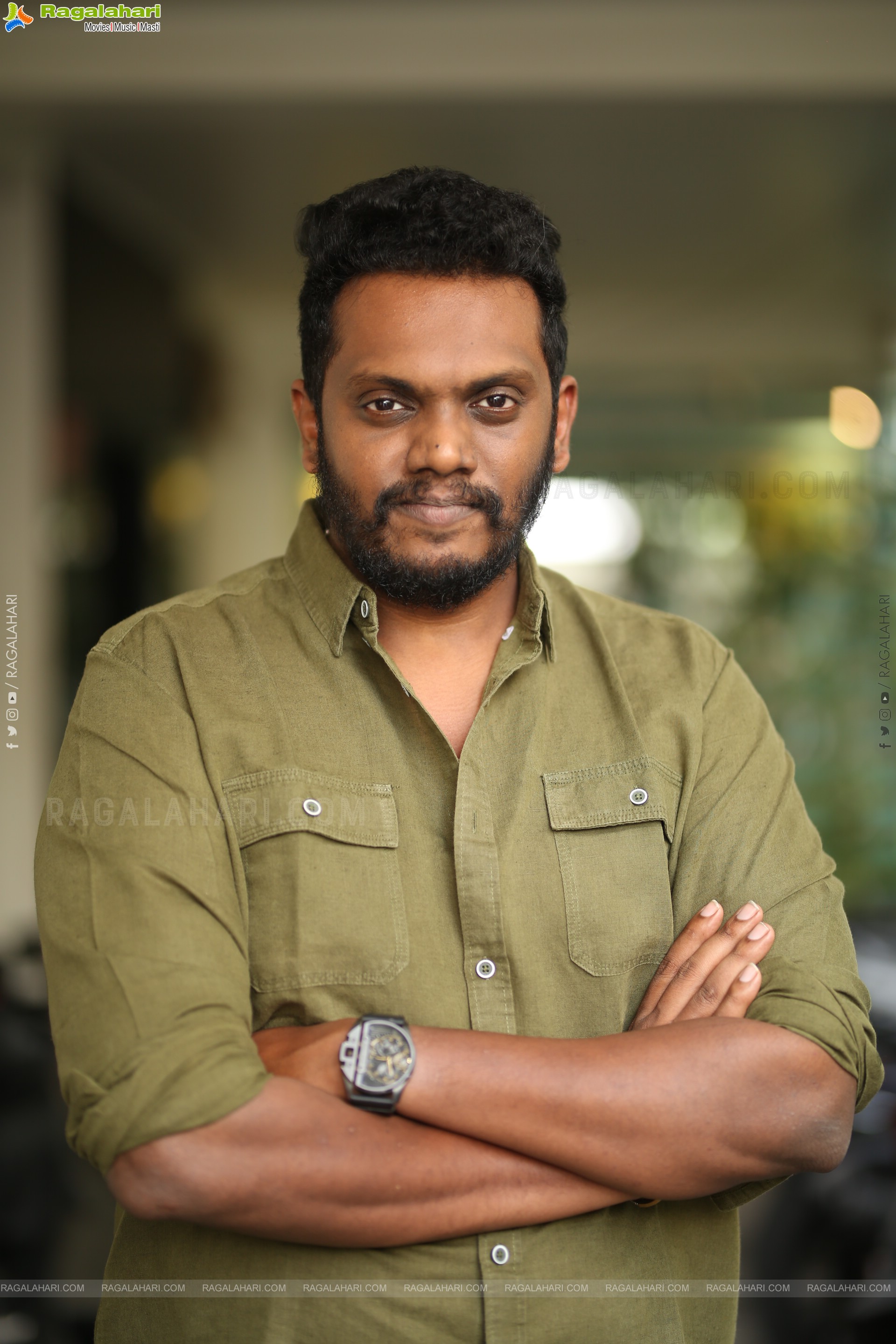 Director Sandeep Raj at Mowgli Movie Interview, HD Gallery