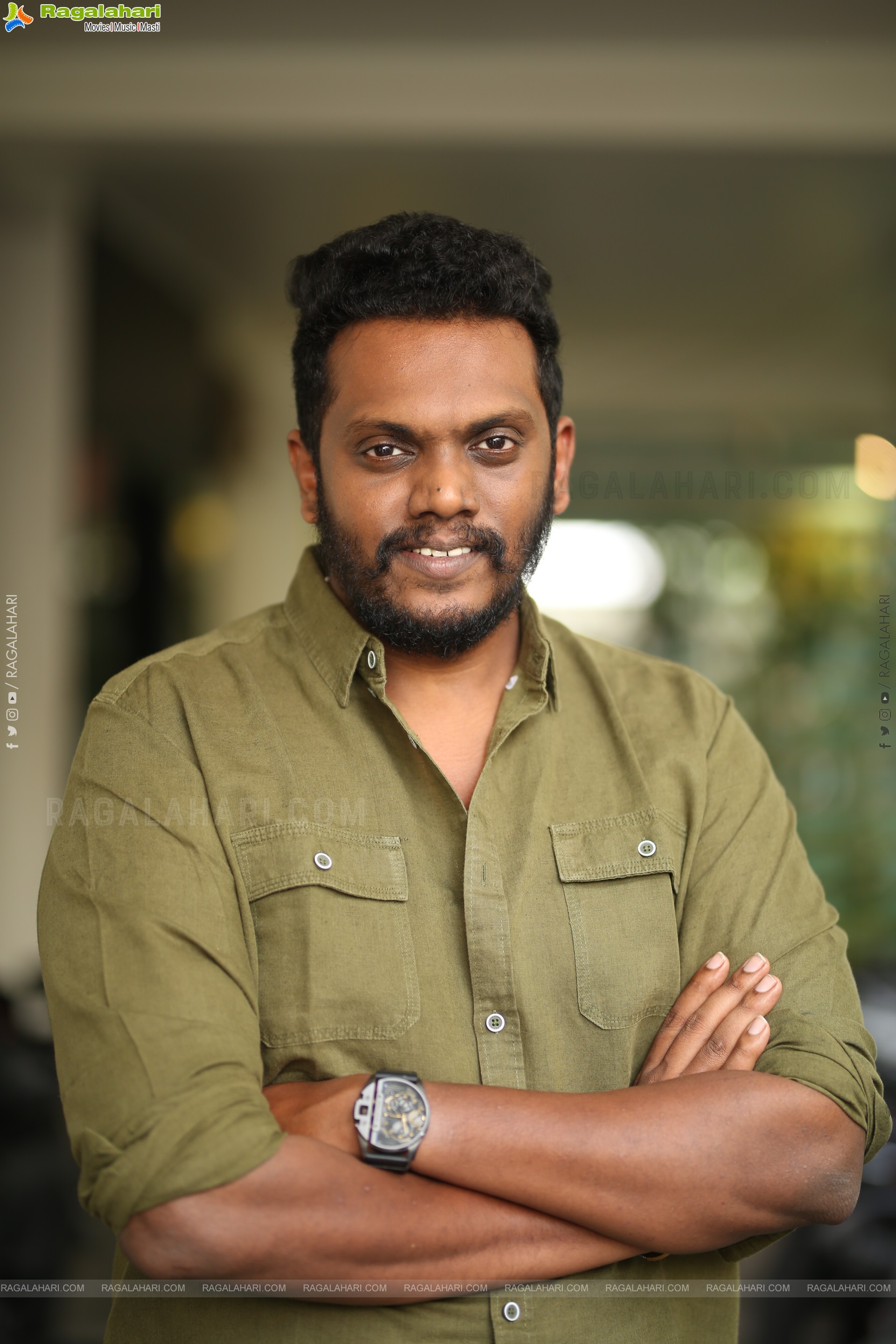 Director Sandeep Raj at Mowgli Movie Interview, HD Gallery