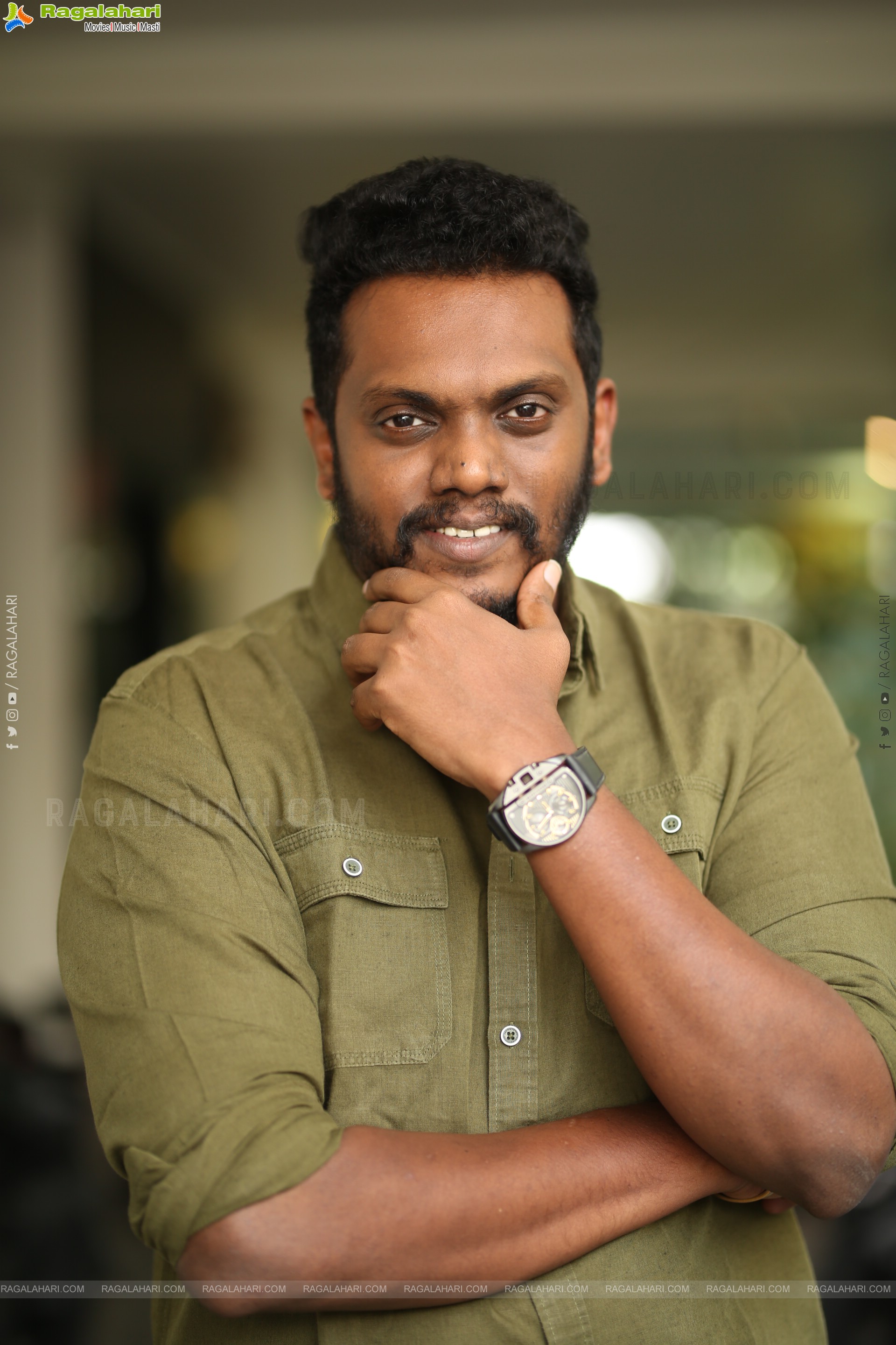 Director Sandeep Raj at Mowgli Movie Interview, HD Gallery