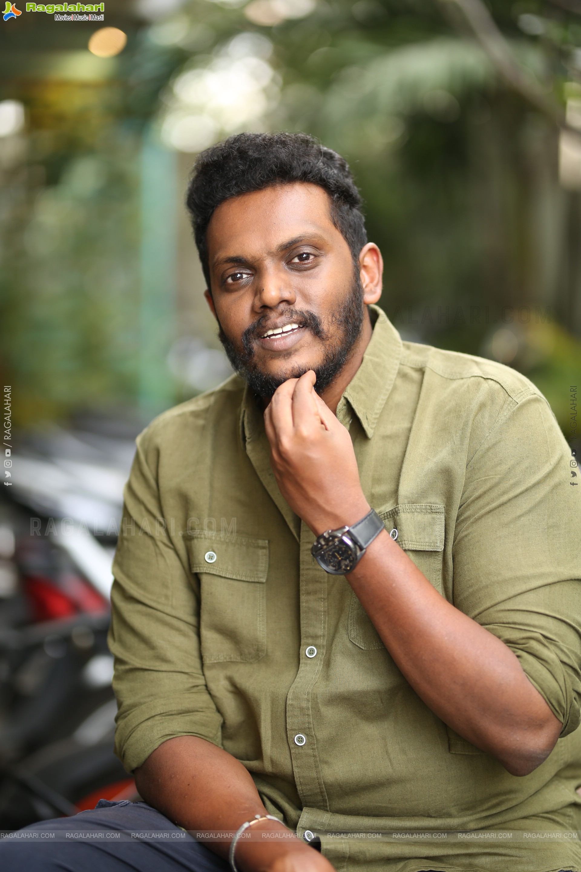 Director Sandeep Raj at Mowgli Movie Interview, HD Gallery