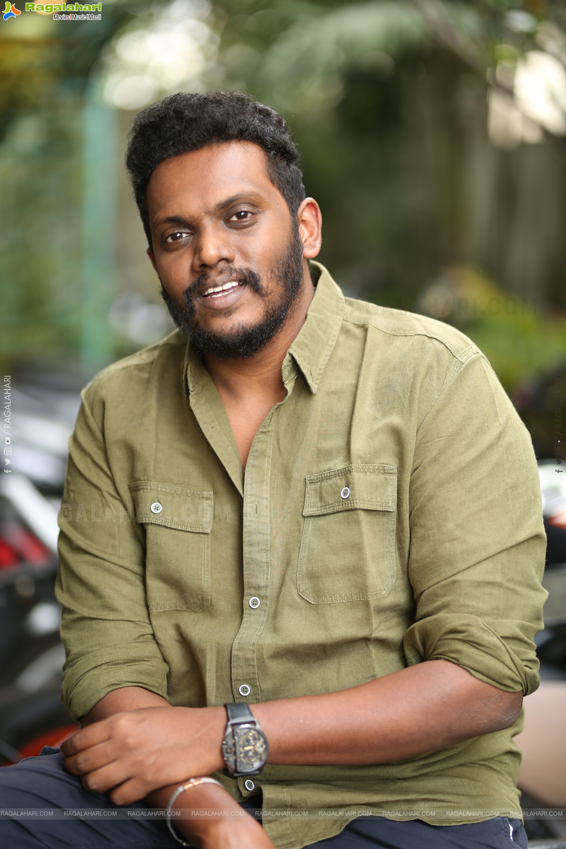 Director Sandeep Raj at Mowgli Movie Interview, HD Gallery