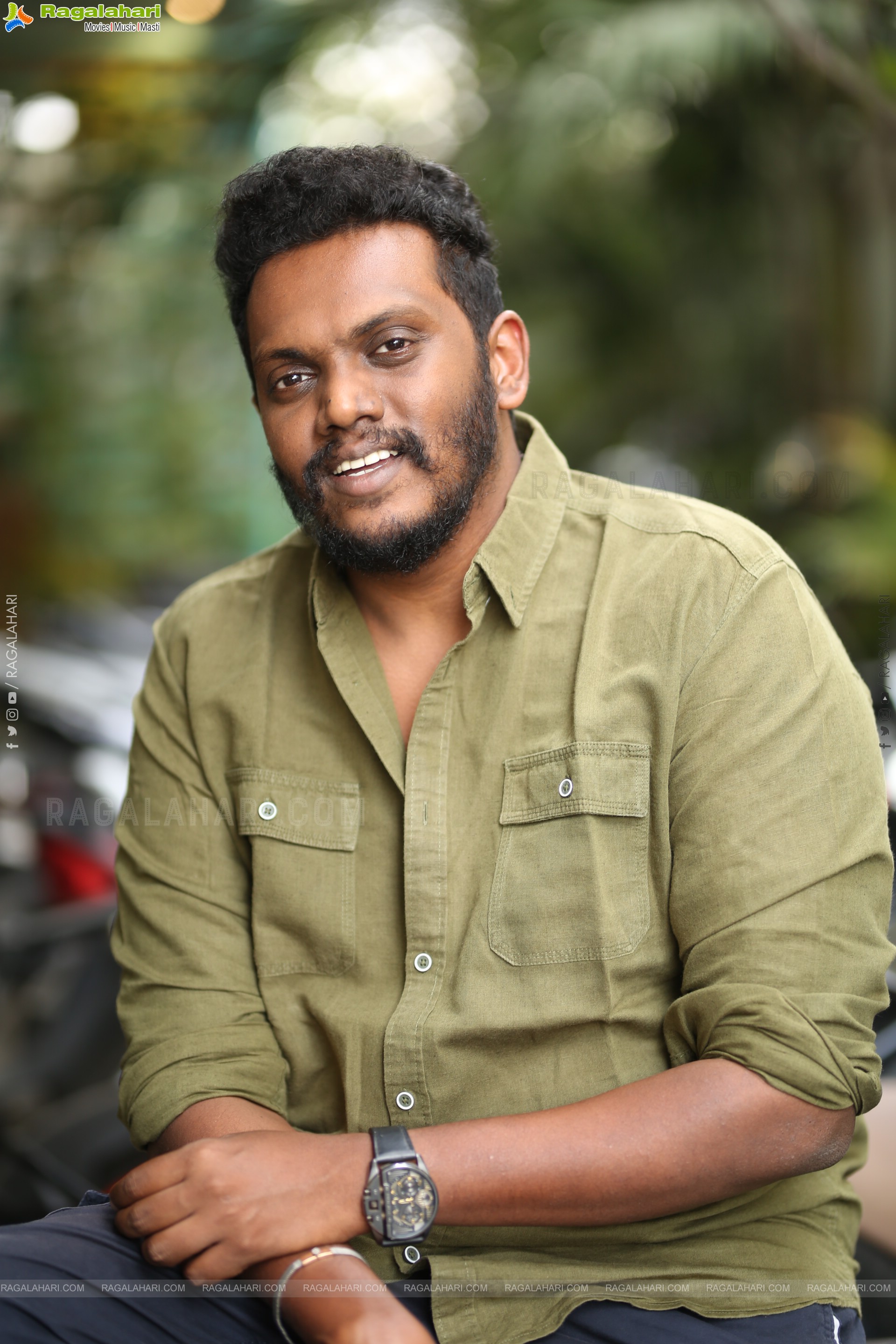 Director Sandeep Raj at Mowgli Movie Interview, HD Gallery