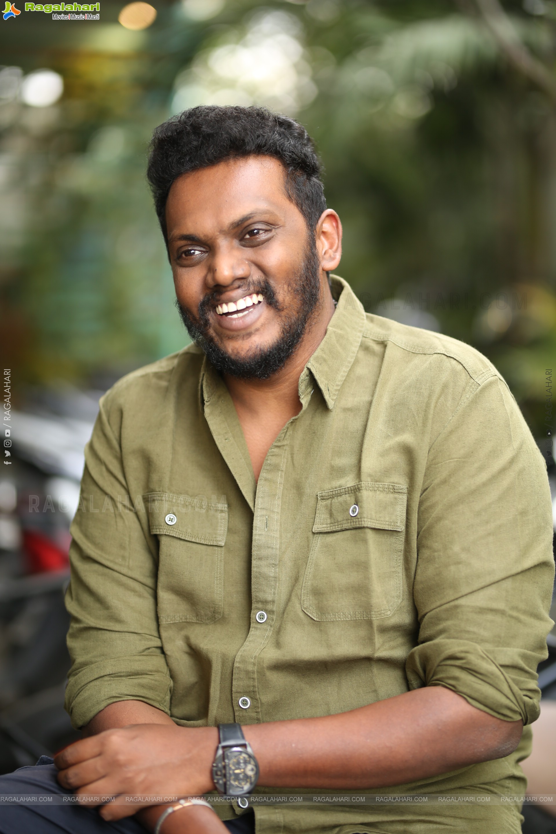 Director Sandeep Raj at Mowgli Movie Interview, HD Gallery