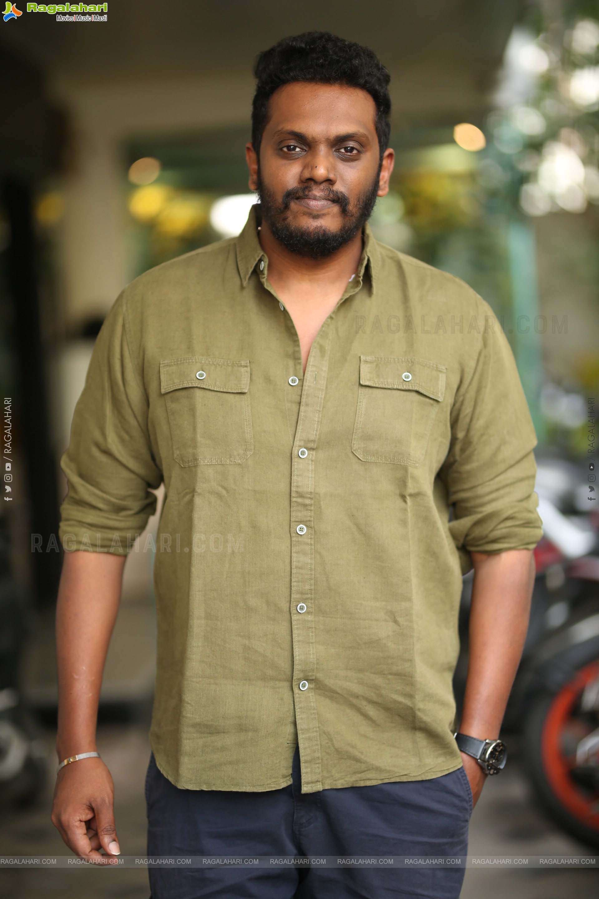 Director Sandeep Raj at Mowgli Movie Interview, HD Gallery