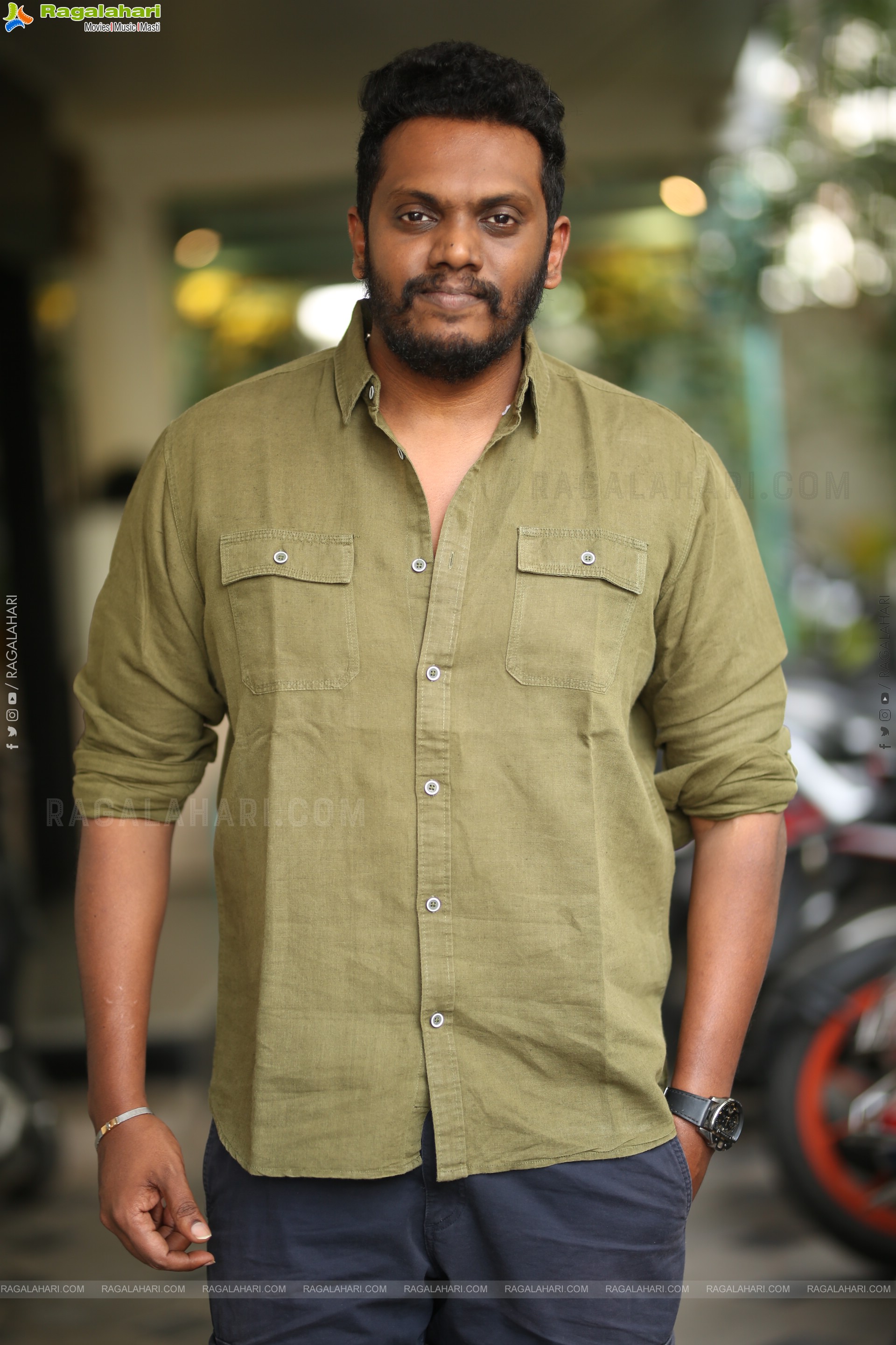 Director Sandeep Raj at Mowgli Movie Interview, HD Gallery