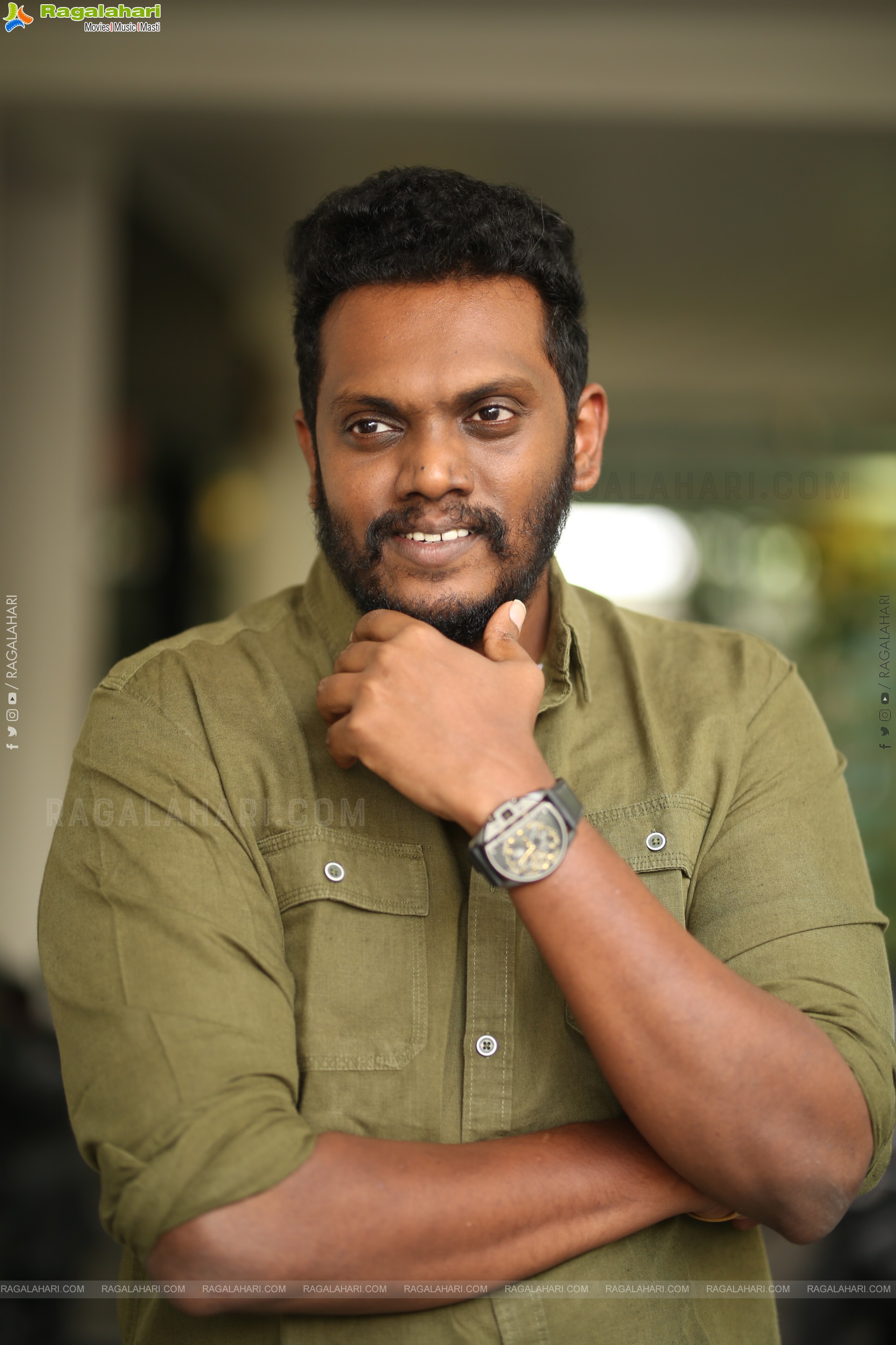 Director Sandeep Raj at Mowgli Movie Interview, HD Gallery