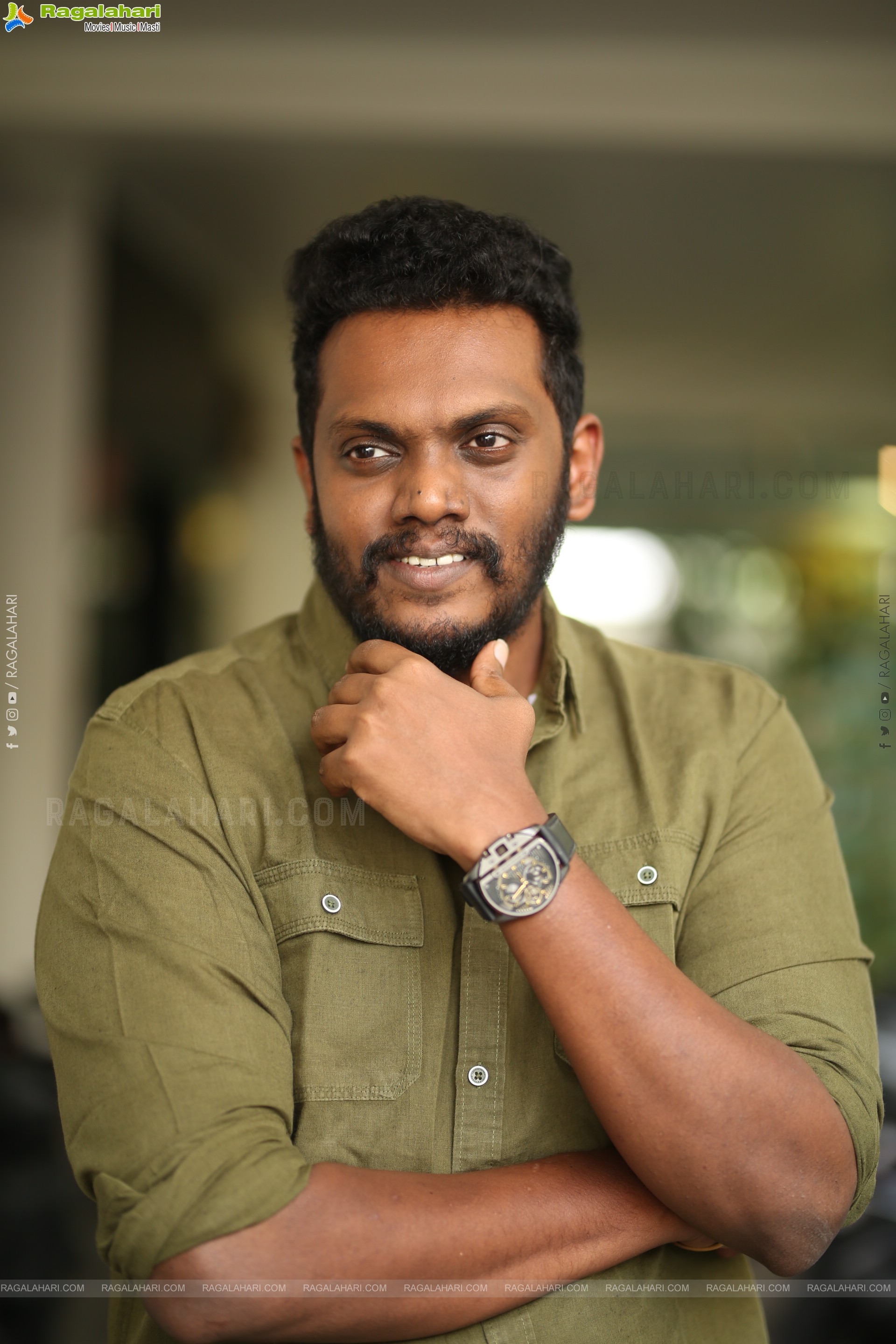 Director Sandeep Raj at Mowgli Movie Interview, HD Gallery