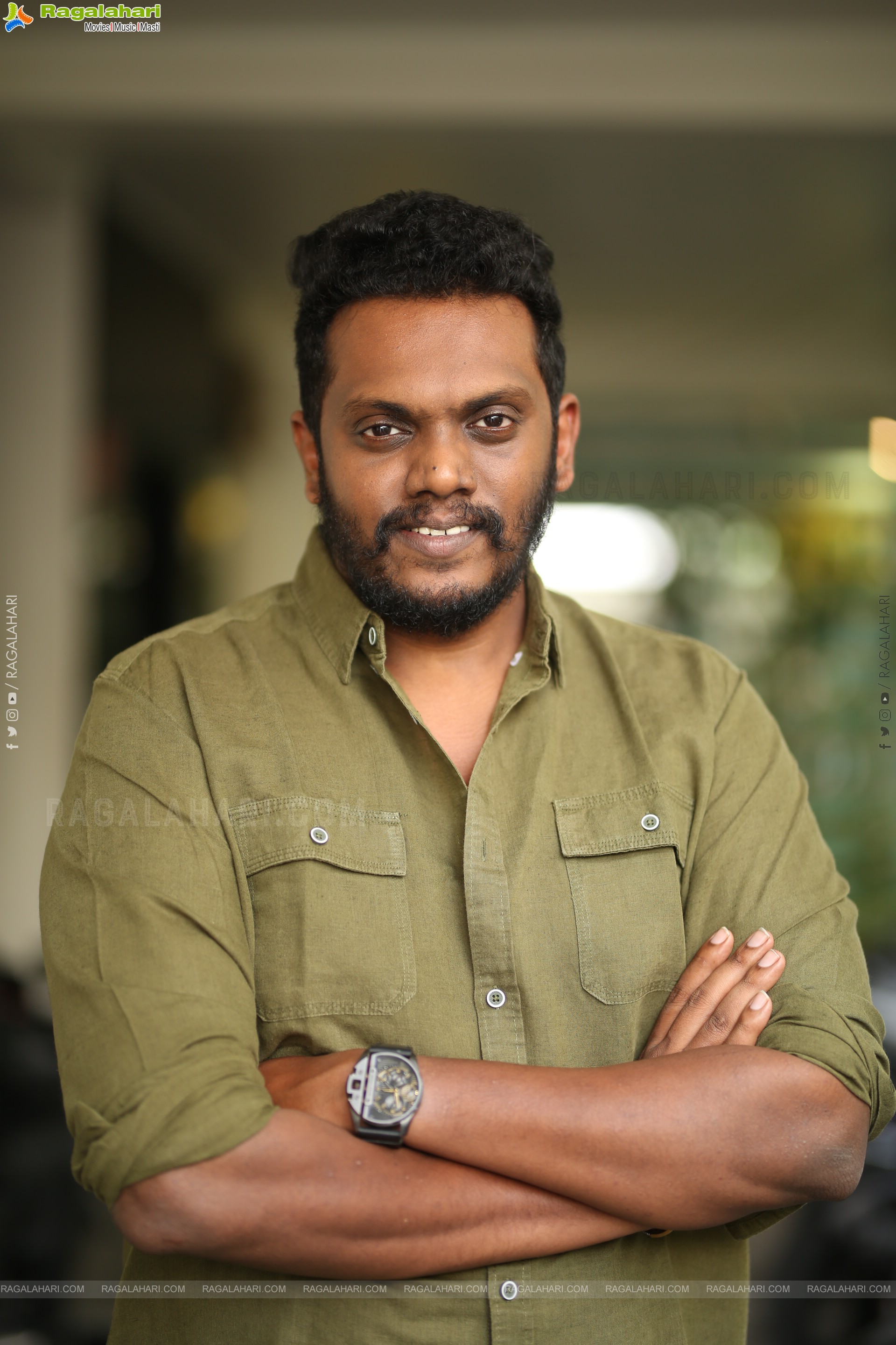 Director Sandeep Raj at Mowgli Movie Interview, HD Gallery