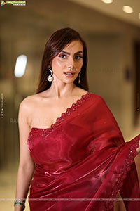 Shreya Sharma at Jatadhara Pre-release Event, HD Gallery