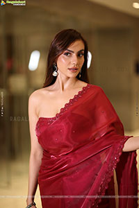 Shreya Sharma at Jatadhara Pre-release Event, HD Gallery