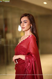 Shreya Sharma at Jatadhara Pre-release Event, HD Gallery