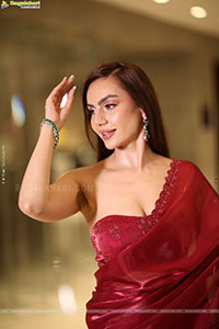 Shreya Sharma at Jatadhara Pre-release Event, HD Gallery