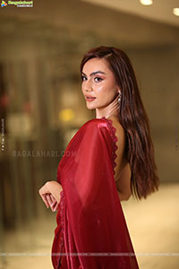 Shreya Sharma at Jatadhara Pre-release Event, HD Gallery