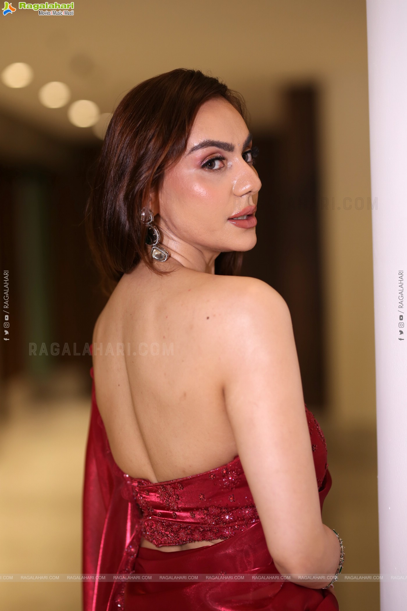 Shreya Sharma at Jatadhara Pre-release Event, HD Gallery