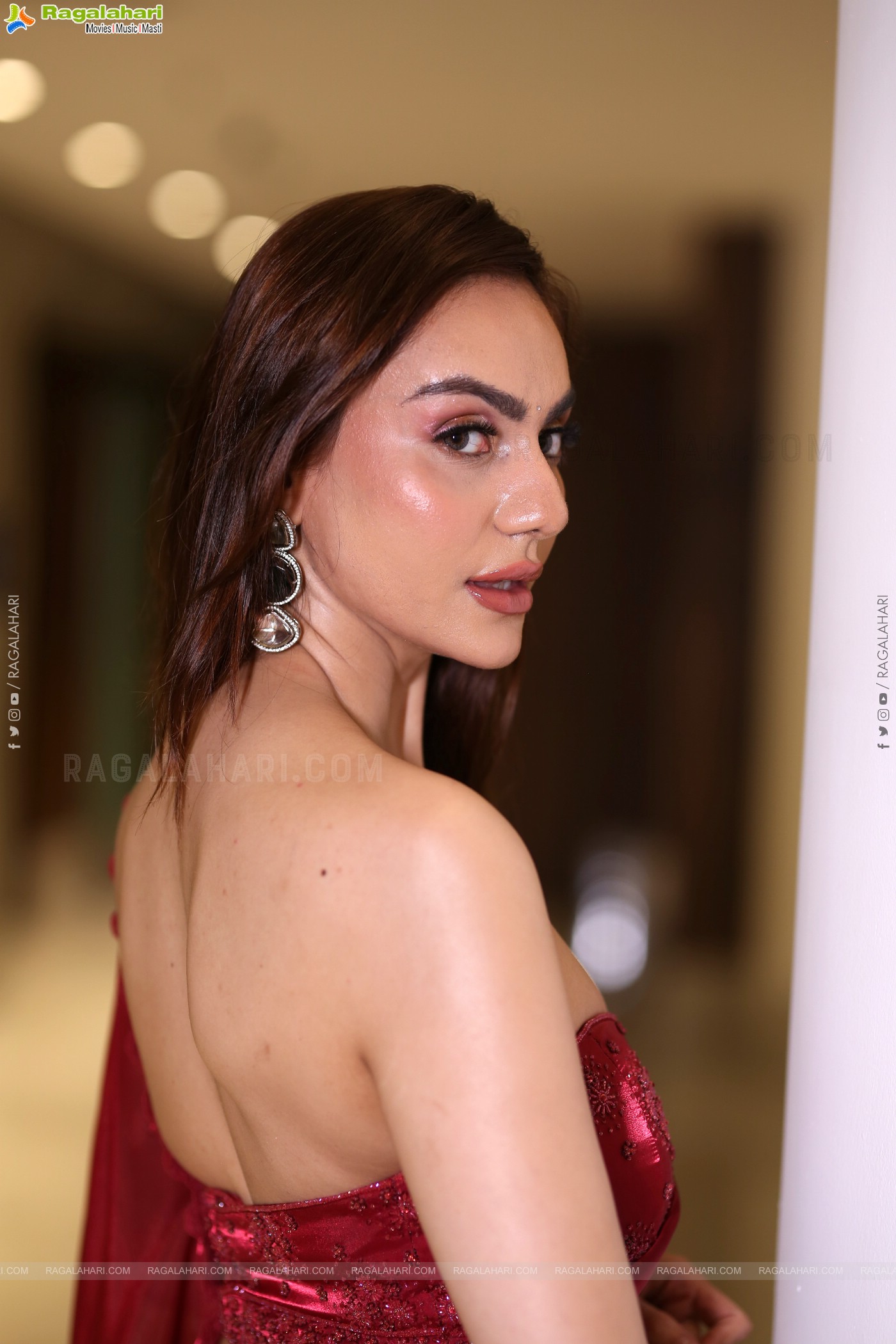 Shreya Sharma at Jatadhara Pre-release Event, HD Gallery