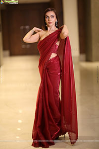 Shreya Sharma at Jatadhara Pre-release Event, HD Gallery