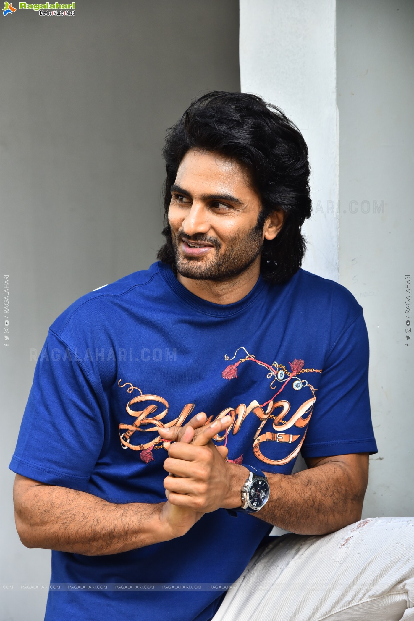 Sudheer Babu at Jatadhara Movie Interview, HD Gallery