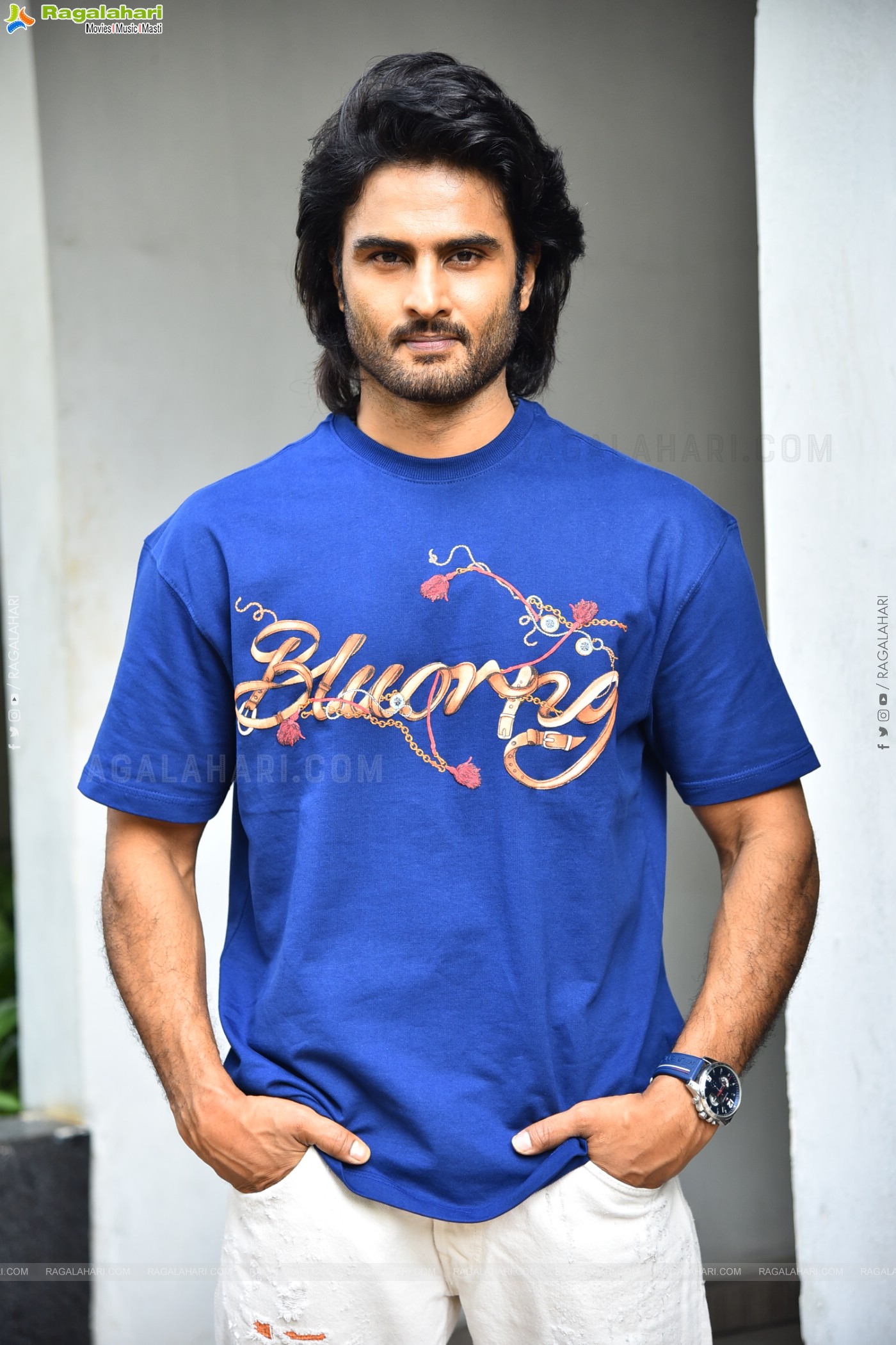Sudheer Babu at Jatadhara Movie Interview, HD Gallery