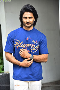 Sudheer Babu at Jatadhara Movie Interview, HD Gallery