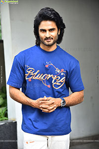 Sudheer Babu at Jatadhara Movie Interview, HD Gallery