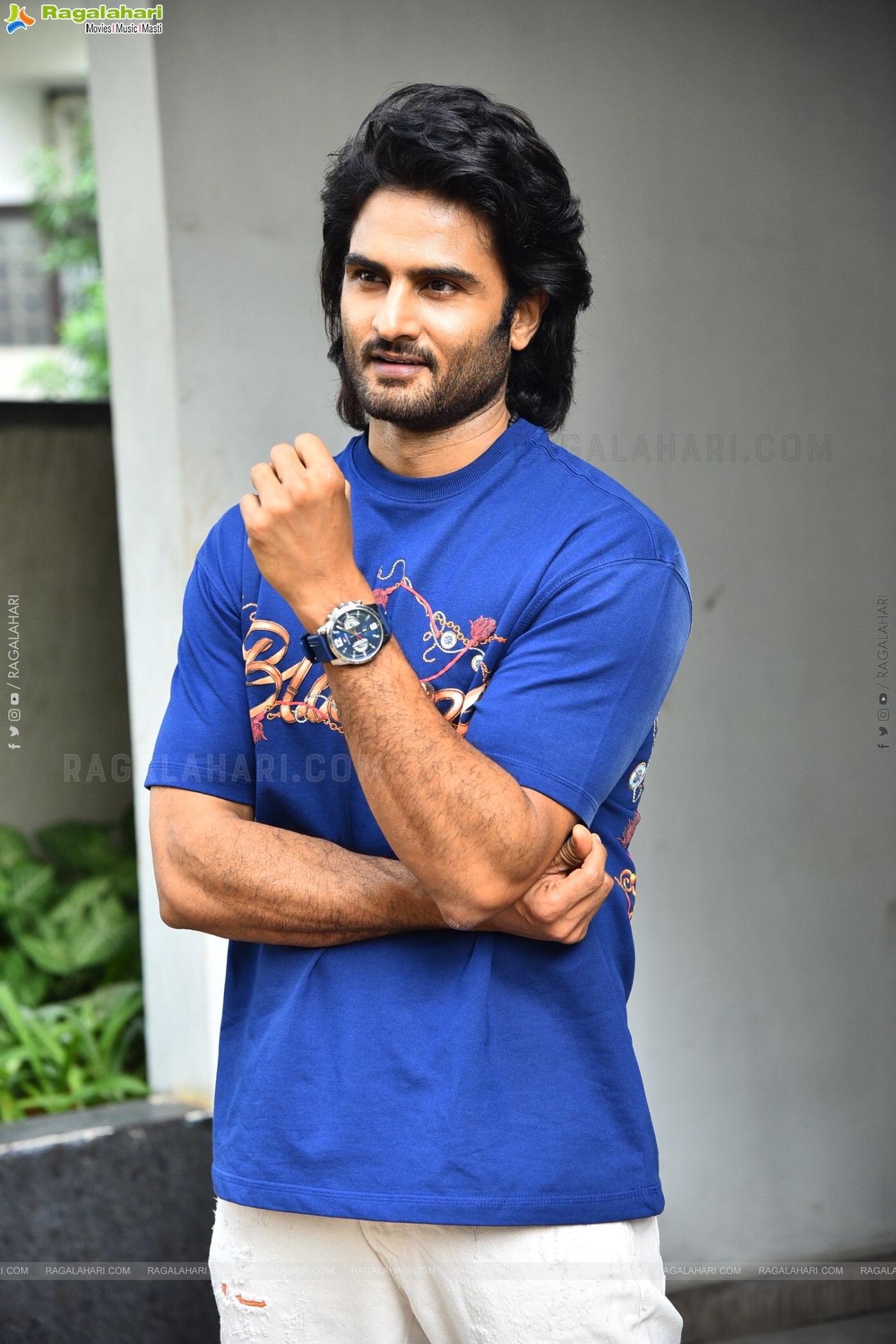 Sudheer Babu at Jatadhara Movie Interview, HD Gallery